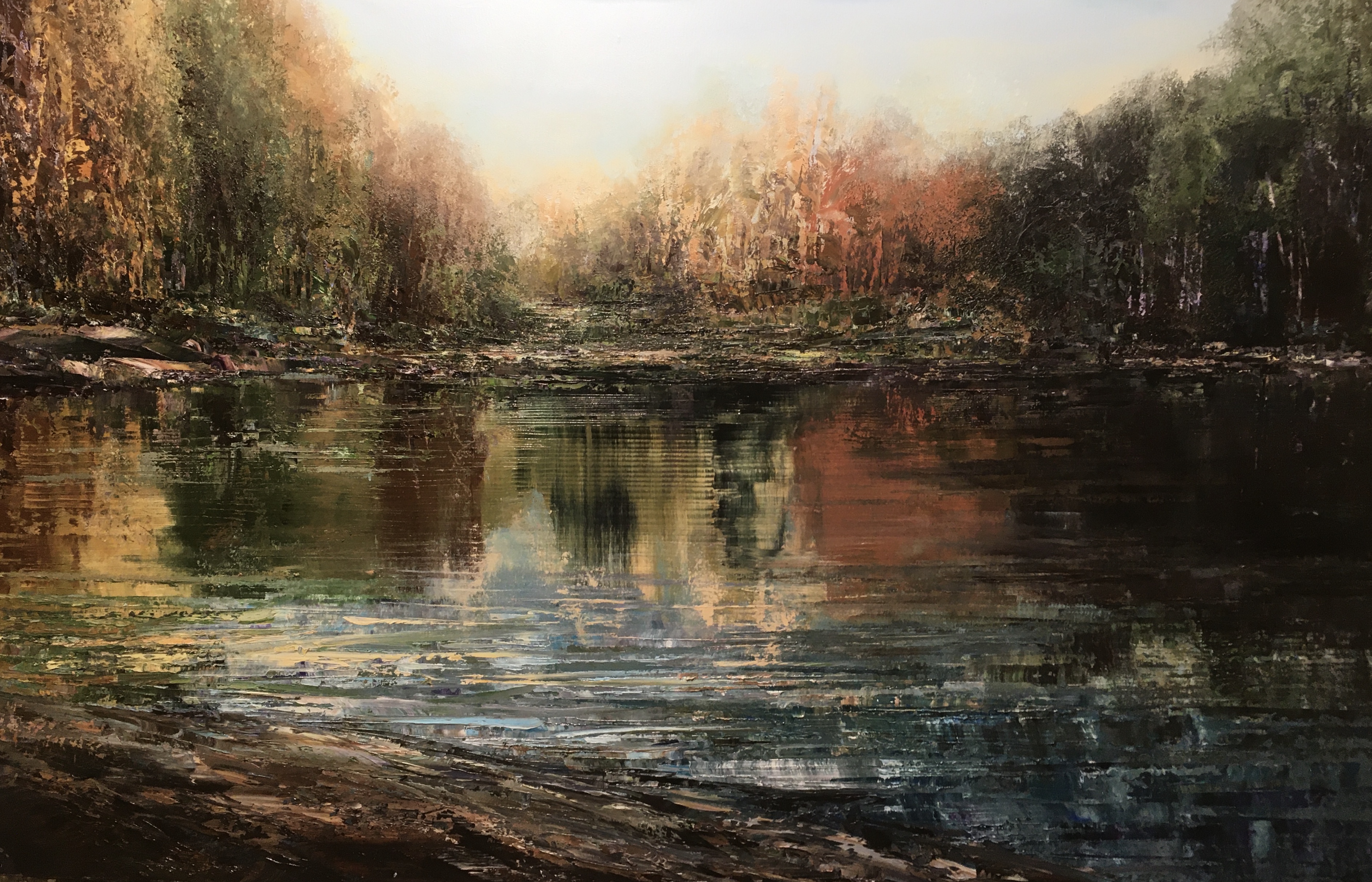 Querencia-Sehnsucht (12/15) Oil on canvas