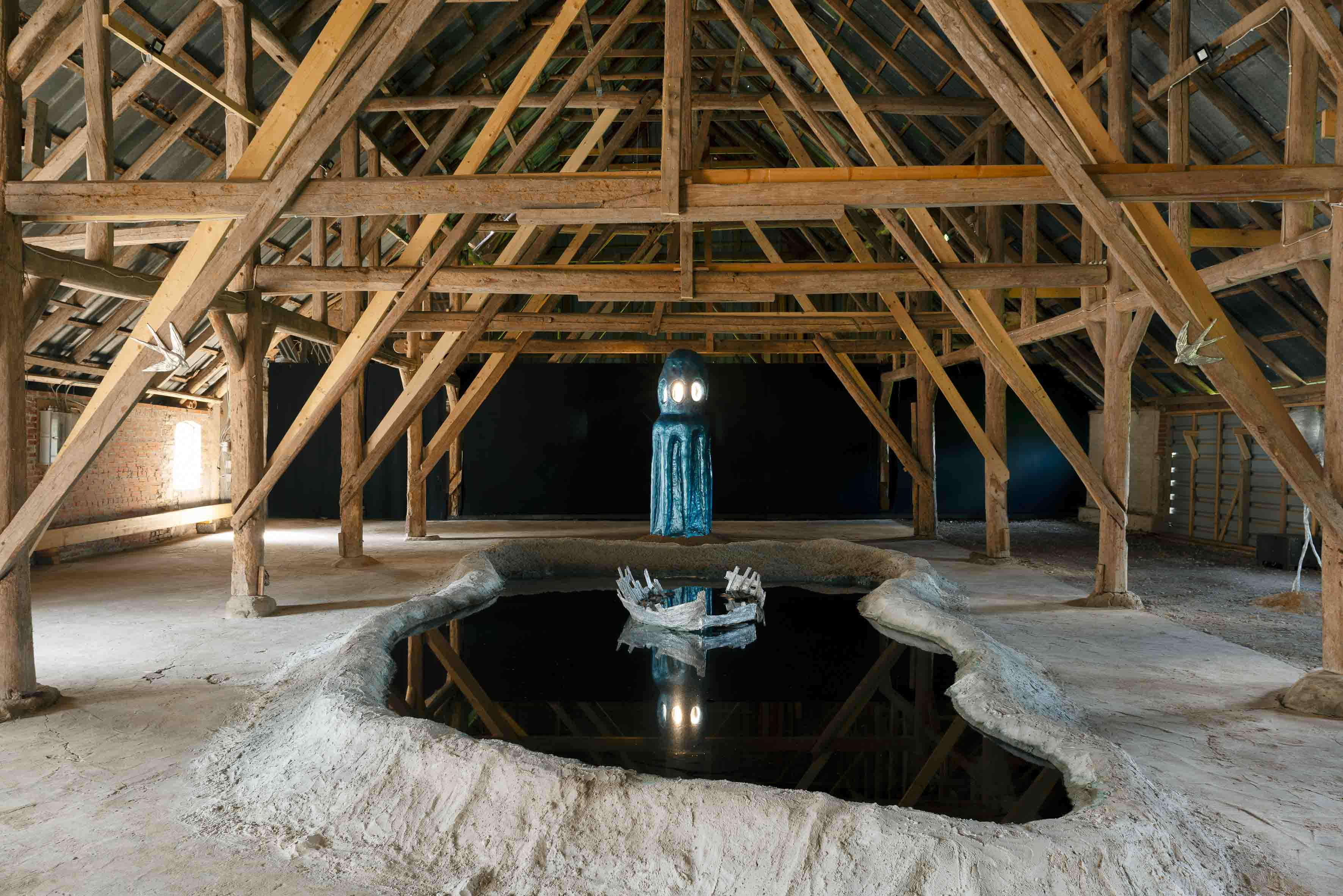 FATAL WAVES by ANNA BAK at KUNSTHAL THY curated by RASMUS SØNDERGAARD JOHANNSEN [from 20240818 to 20241013] [Photo: Jacob Friis-Holm Nielsen]