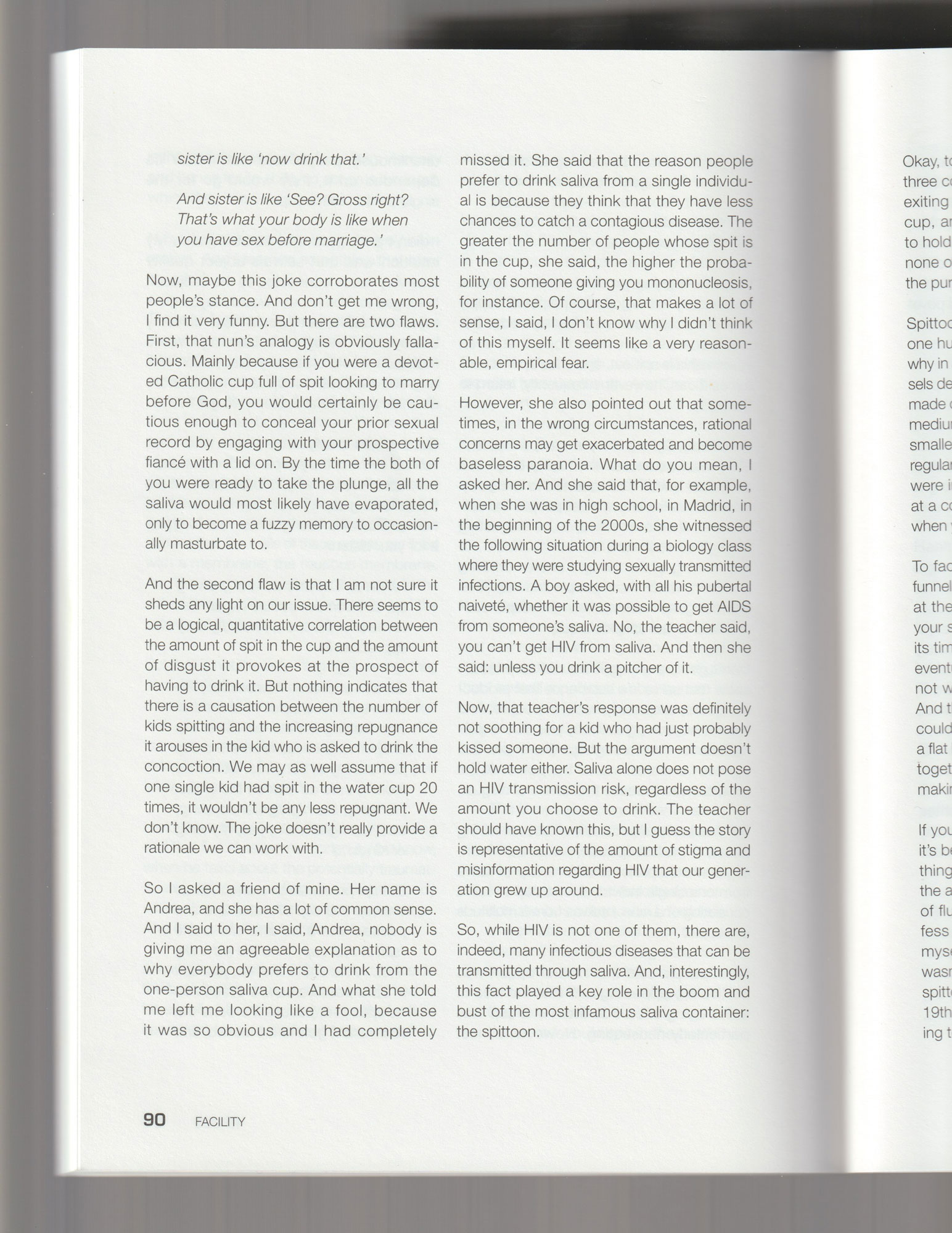 Saliva Containers, 2021Textin Facility Magazine, Issue 2