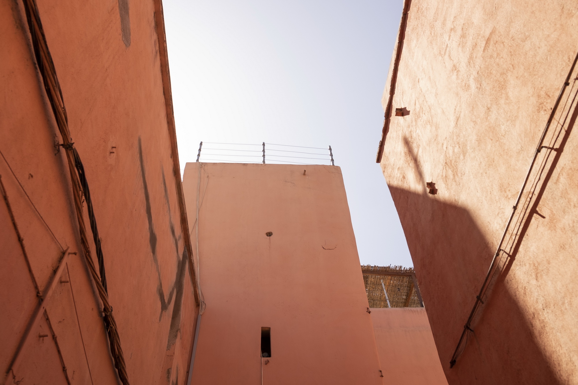 Marrakech is known as red (ocher) city.