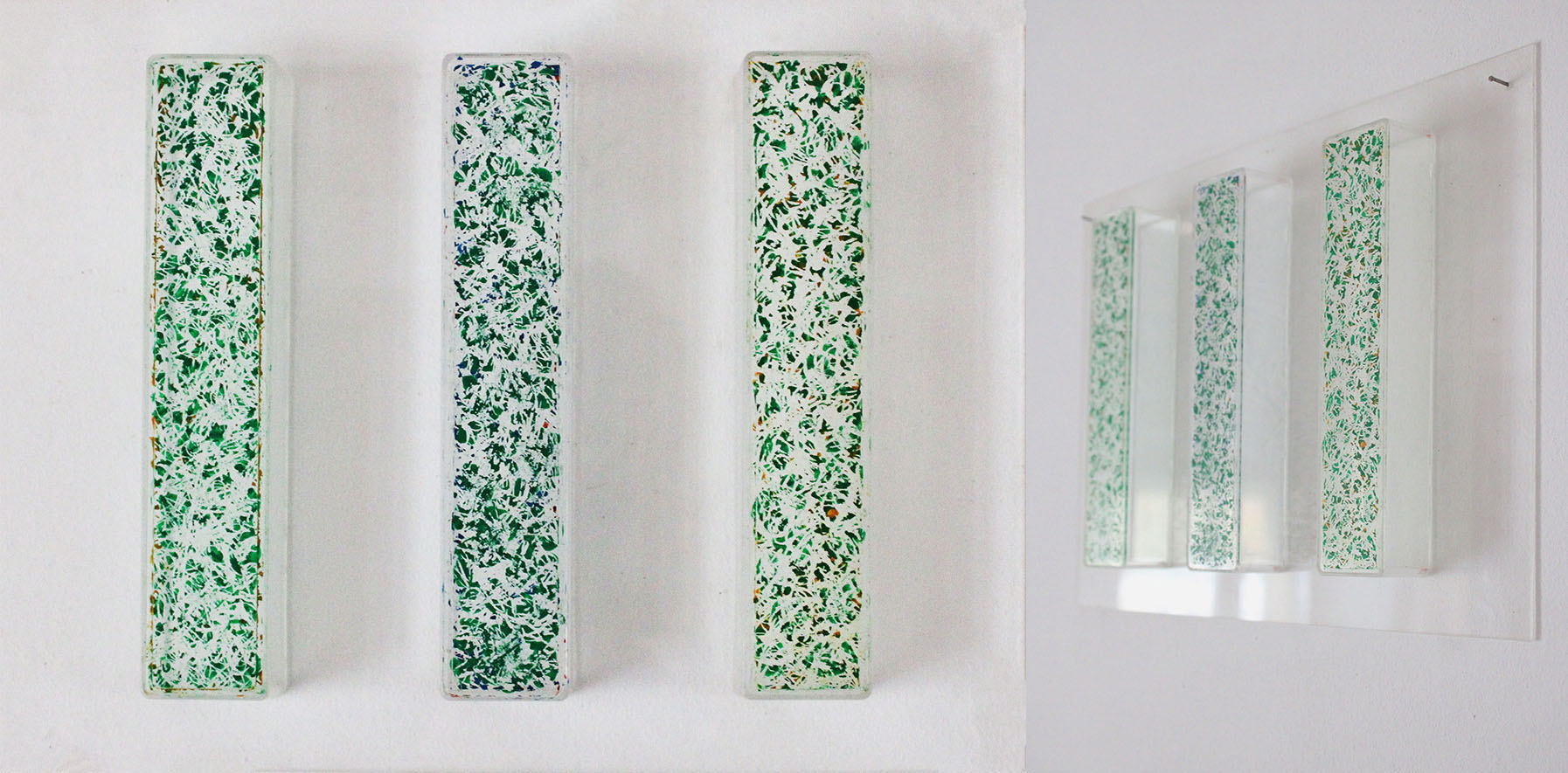 Sans Titre, Acrylique sur polym&egrave;re, 20x26 cm