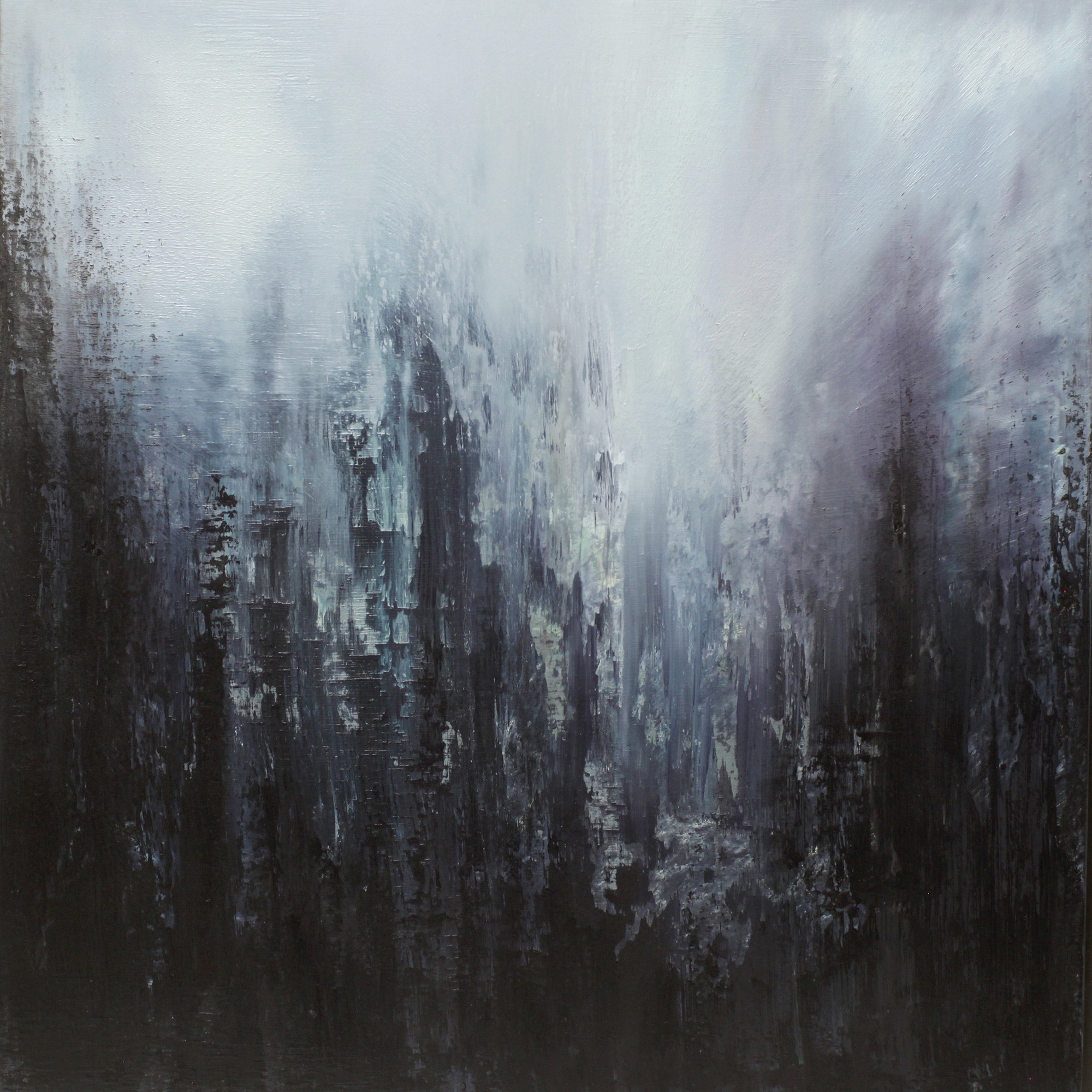 Sleep A Long Dream Never To Be Buried (9/22) Oil on wood, 48 x 48 cm