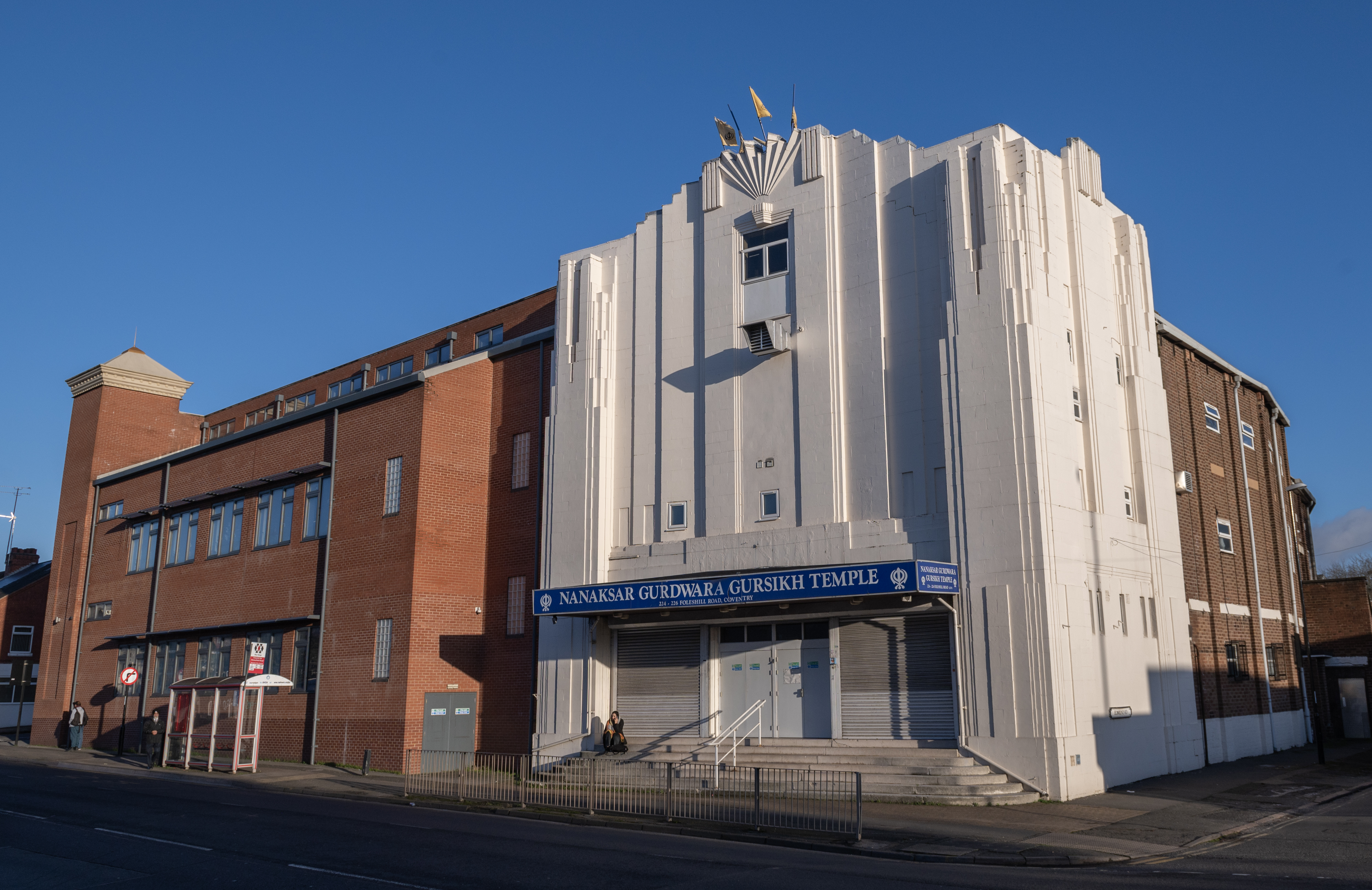 Nanaksar Gurdwara Gursikh Temple, Former Redesdale Cinema, 1939, Foleshill Road, Coventry, Warwickshire. Photo credit: Sirj Photography