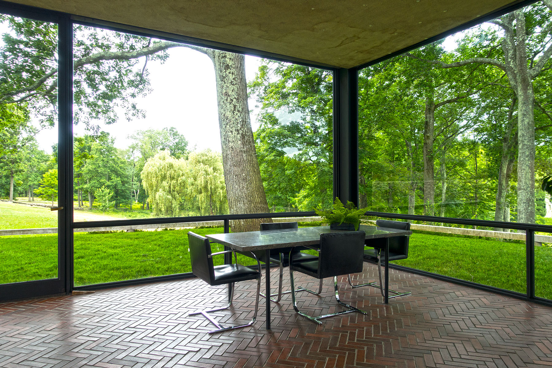 Philip Johnson, Glass House; New Canaan, CT, 2015