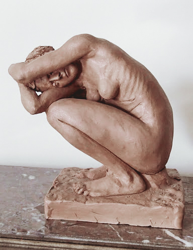 fa&iuml;ence - d'apr&egrave;s C. Claudel | h. 30 cm