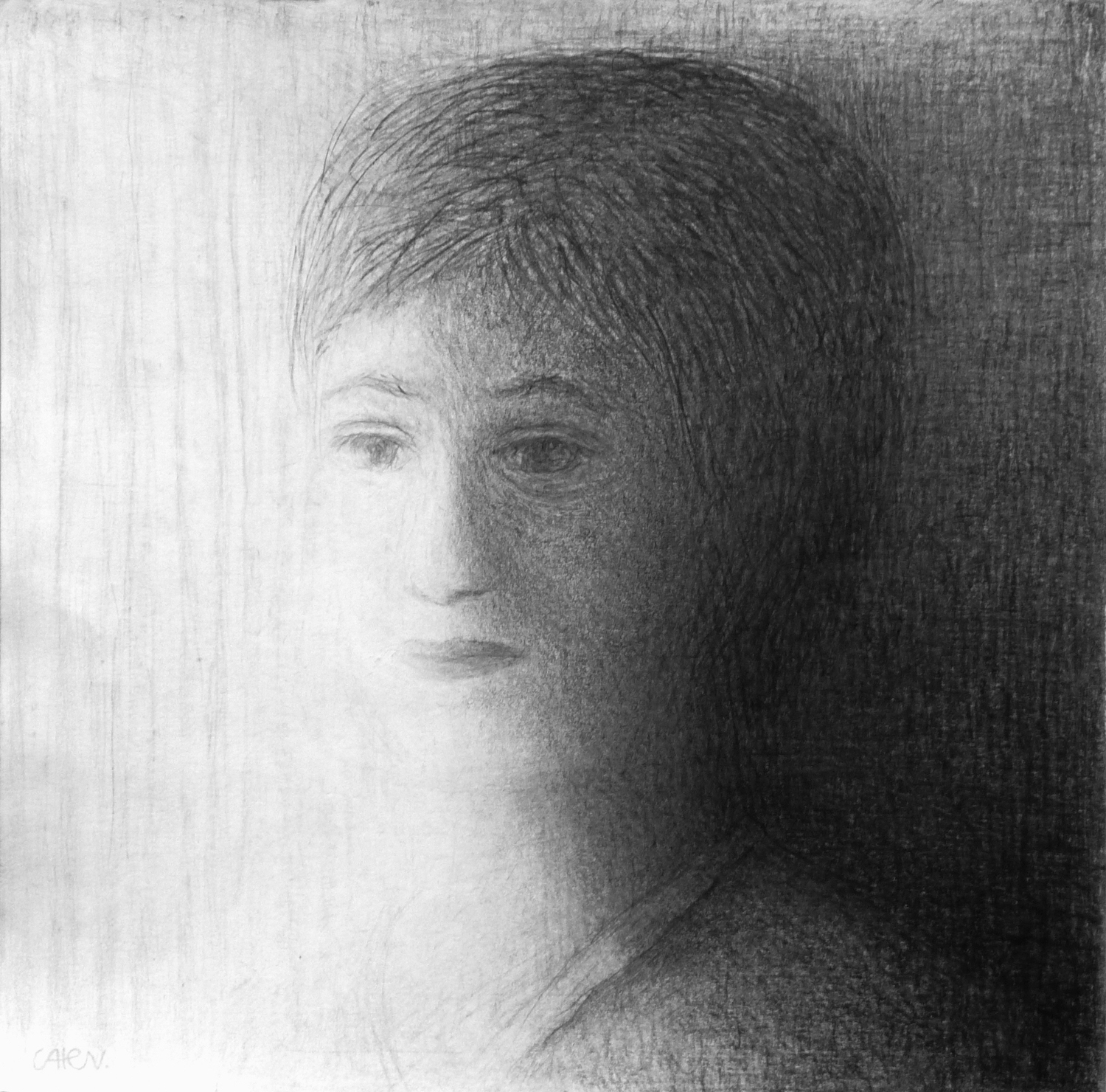 potlood op papier, 25 x 25 cm [privécollectie]