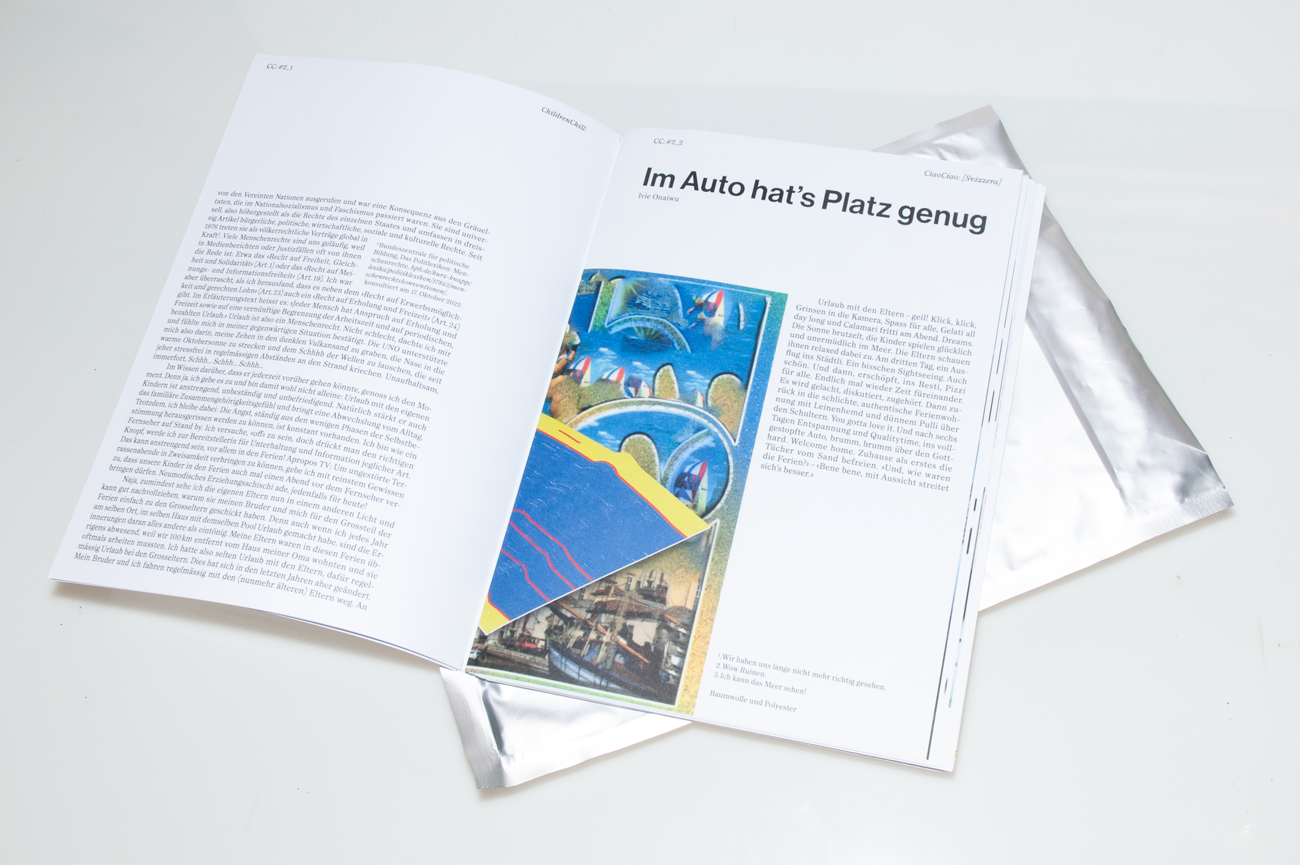 CC:Zine #2 – Urlaub mit den Eltern, 2022