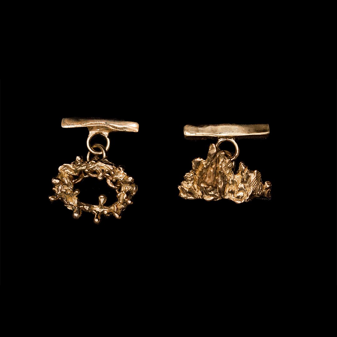 Unqiue 18ct Gold Cufflinks
