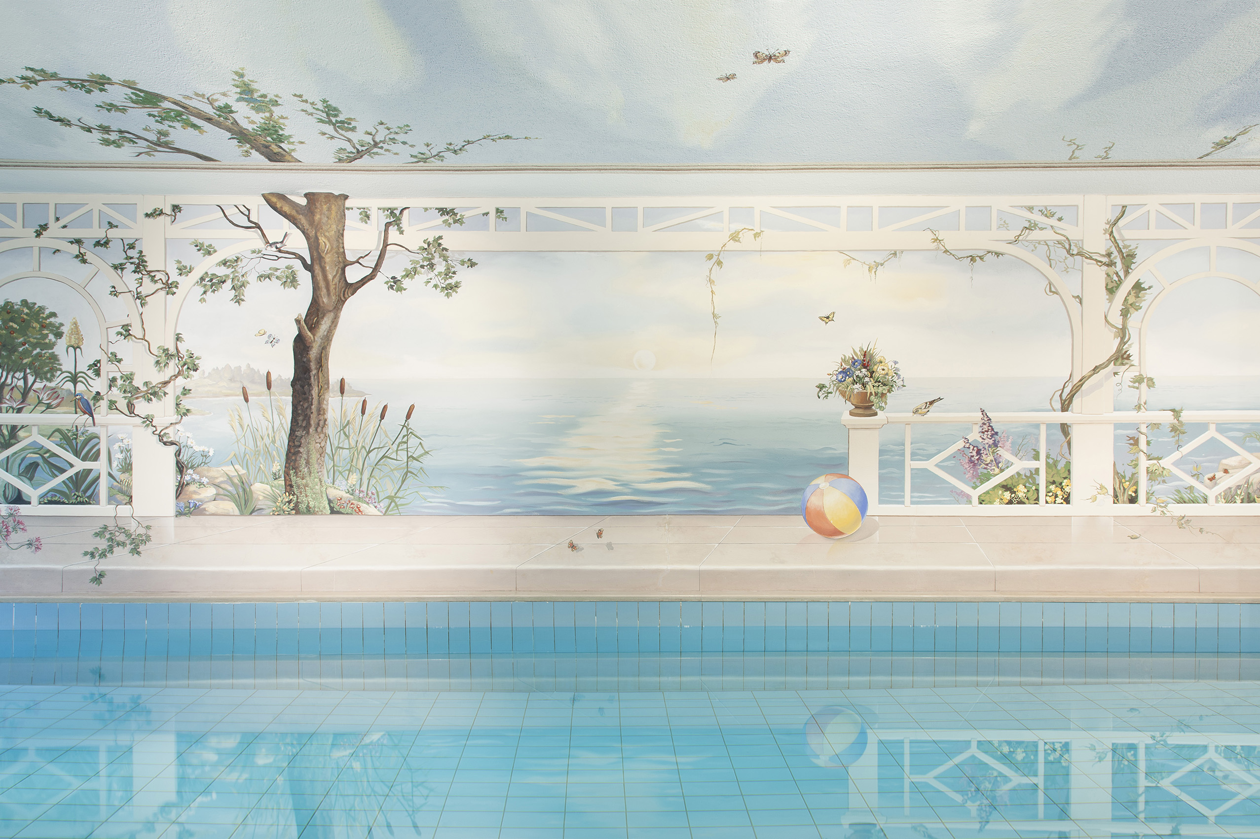 Paolo Riolzi, Green Screen, Selva di Val Gardena, Piccolo Hotel, 2015.