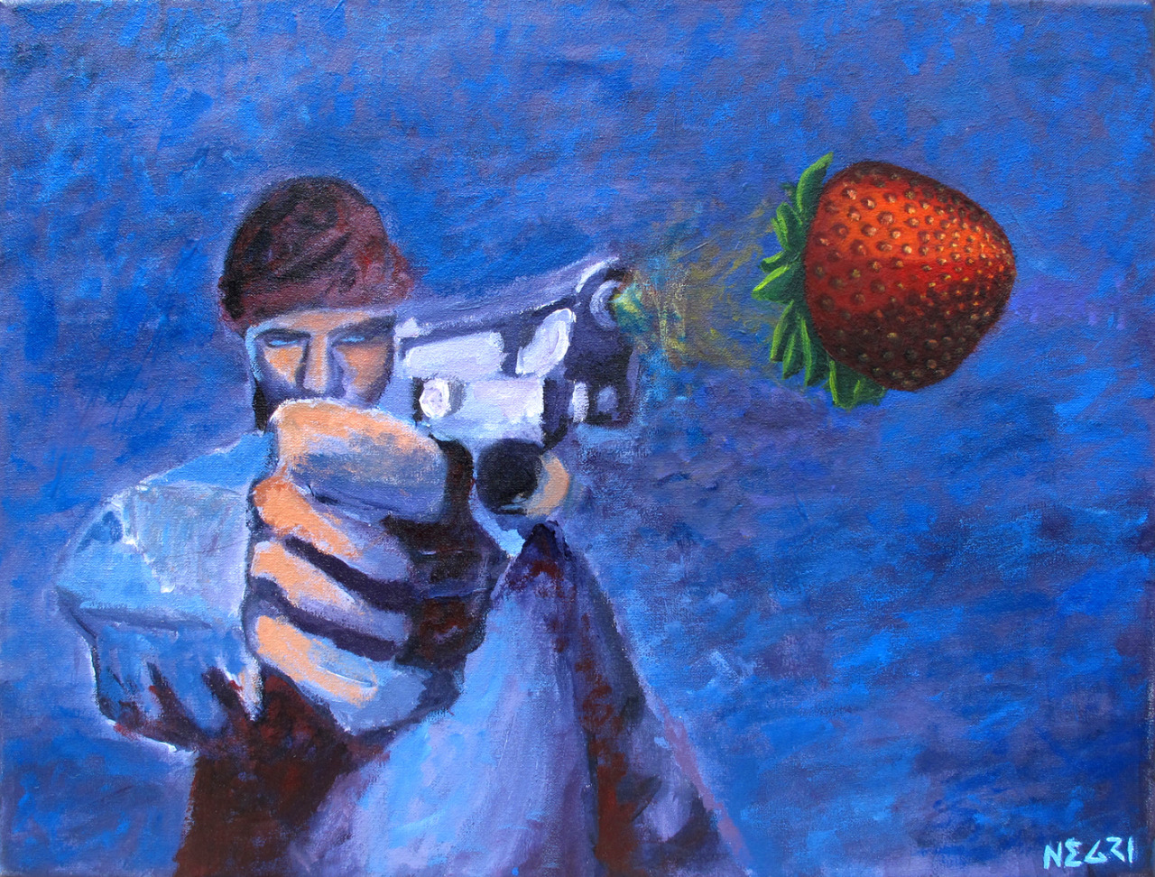 Charity - Acrylic on canvas 45x35cm