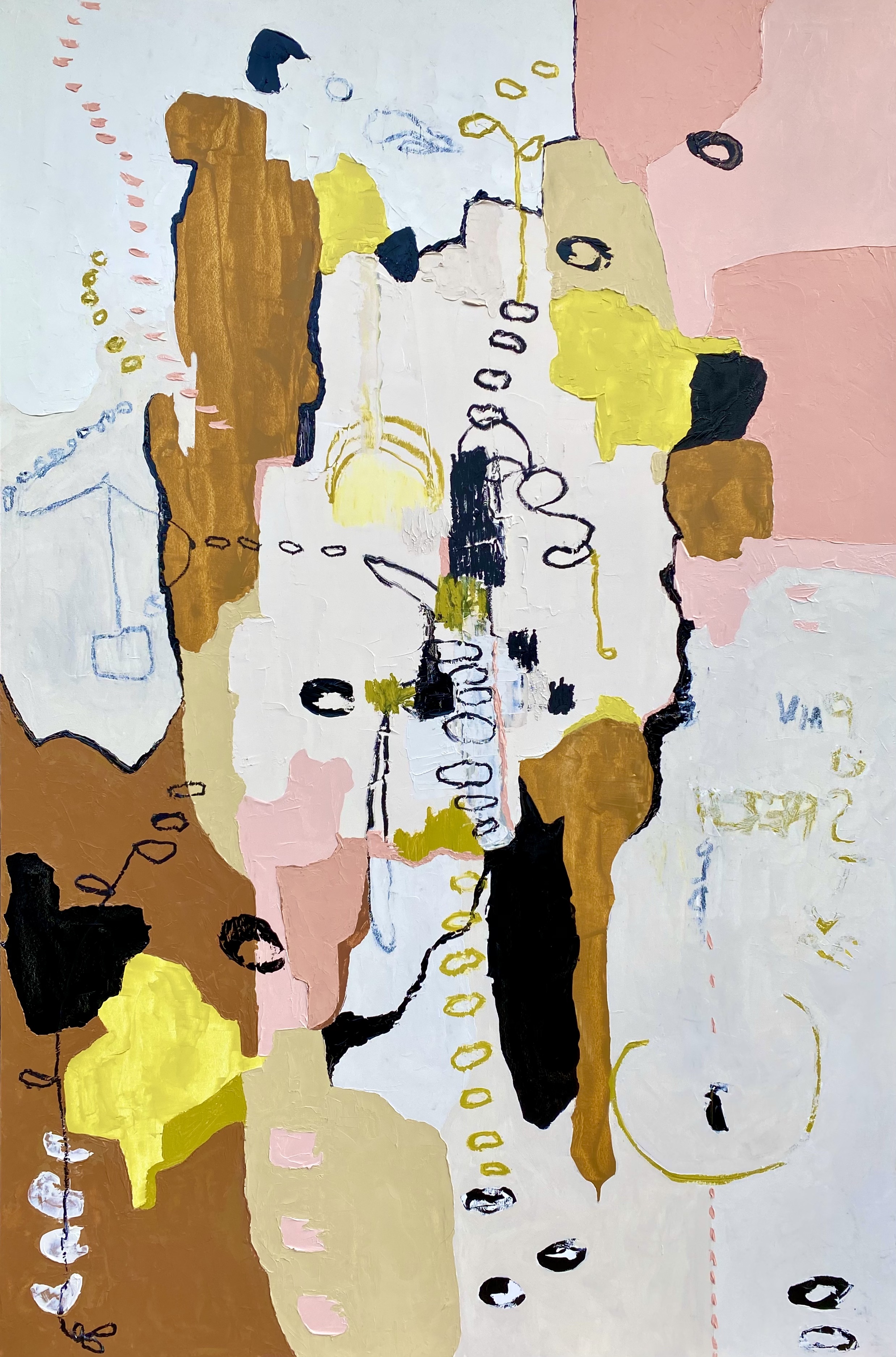 3 sets of 10 48 x 72 inchesOil on panel2020