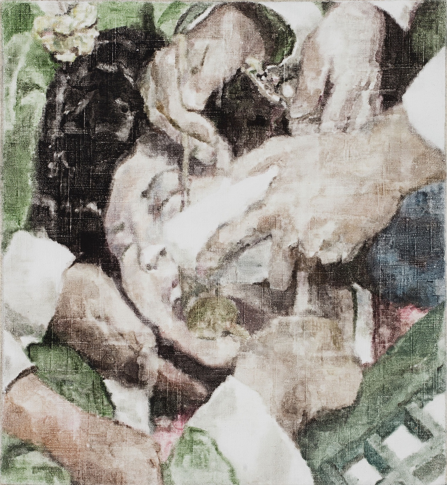 징치 懲治/2016/리넨에 유채/51x47cm