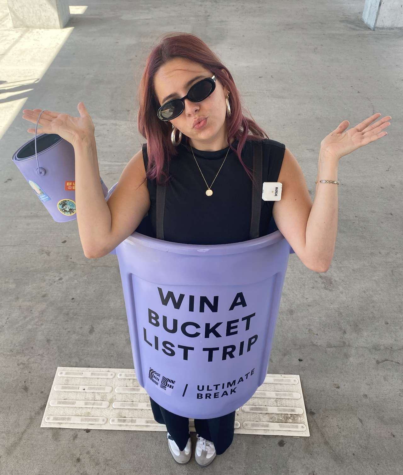 🔗 bucketlist. get it?