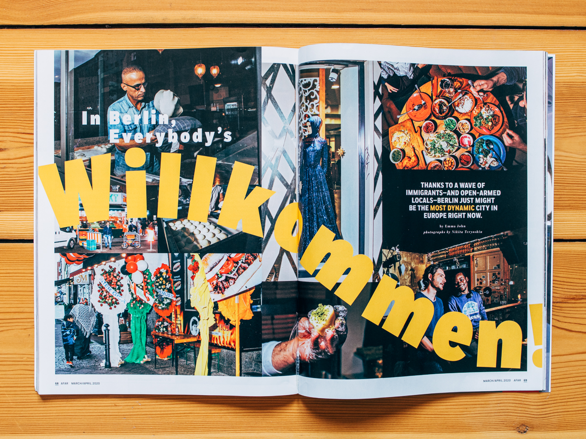 AFAR (US) / Berlin the Capital of Empathy Cover Story / March April 2020