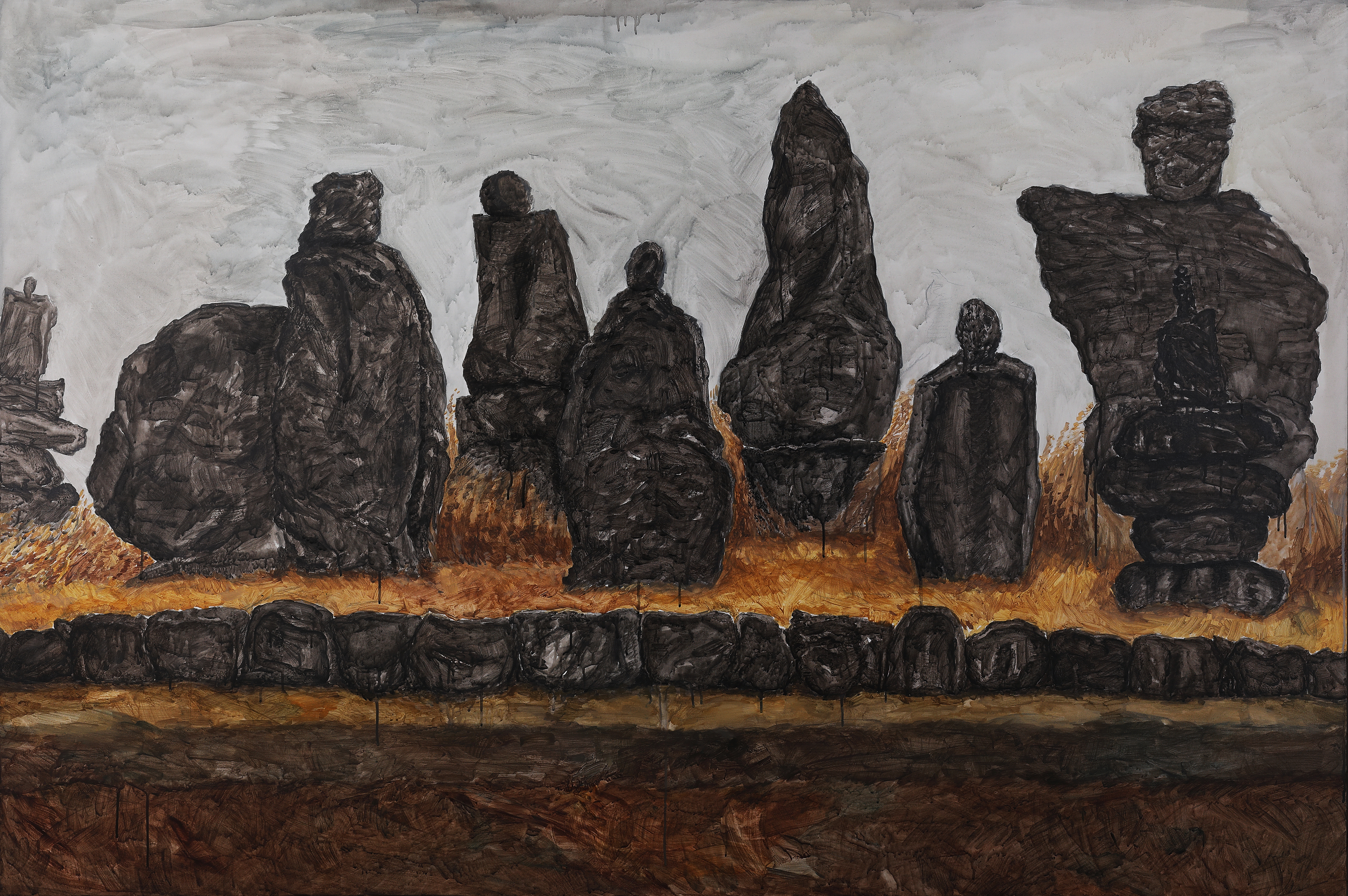 믿음의 풍경 The scene of faith_acrylic on canvas_130.3x193.9cm_2021