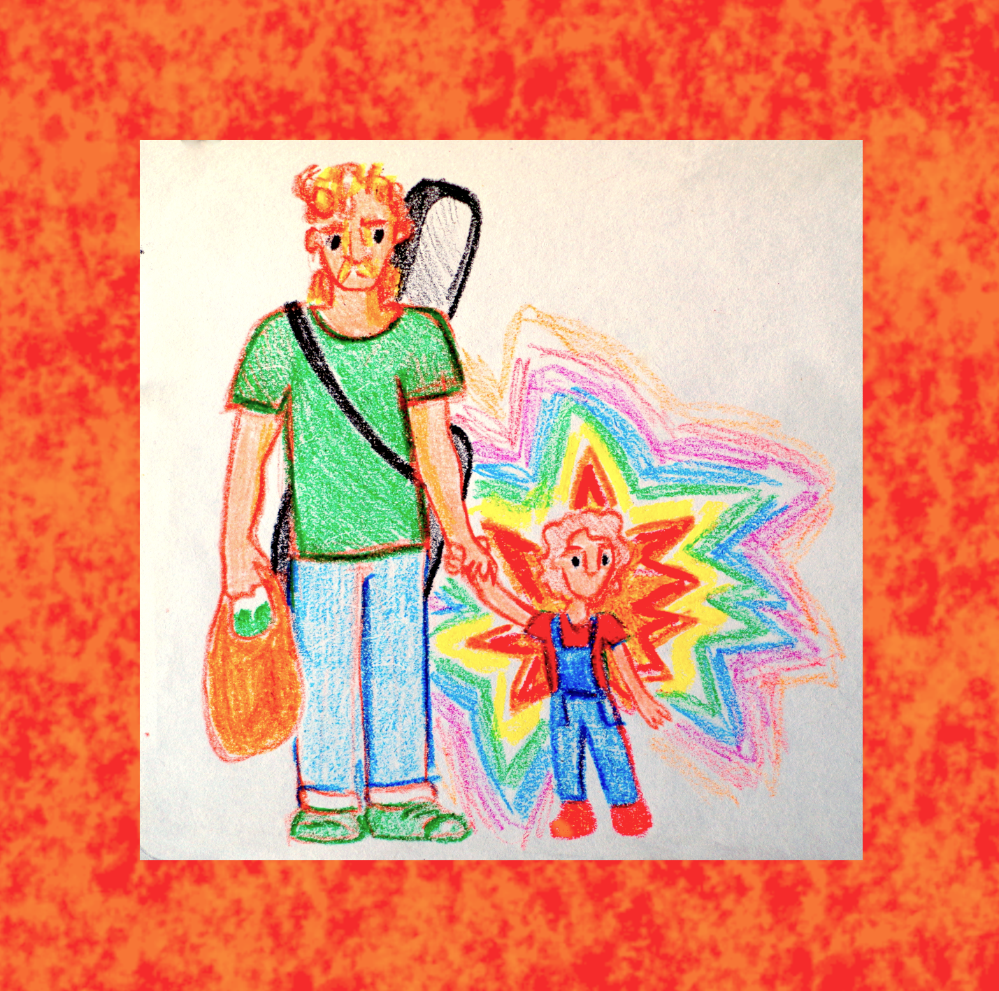 Single artwork for "No (maybe) A Shitebag" by Young Kieran 