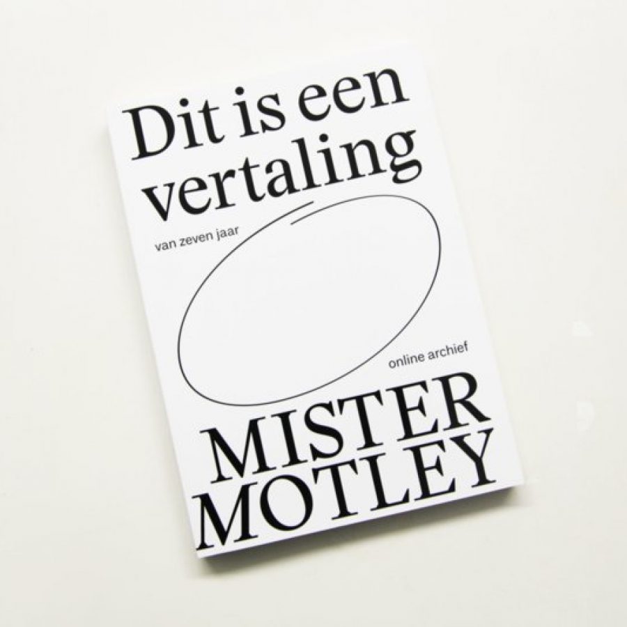 Dit is een vertaling, vormgeving door Karoline Swyschenski