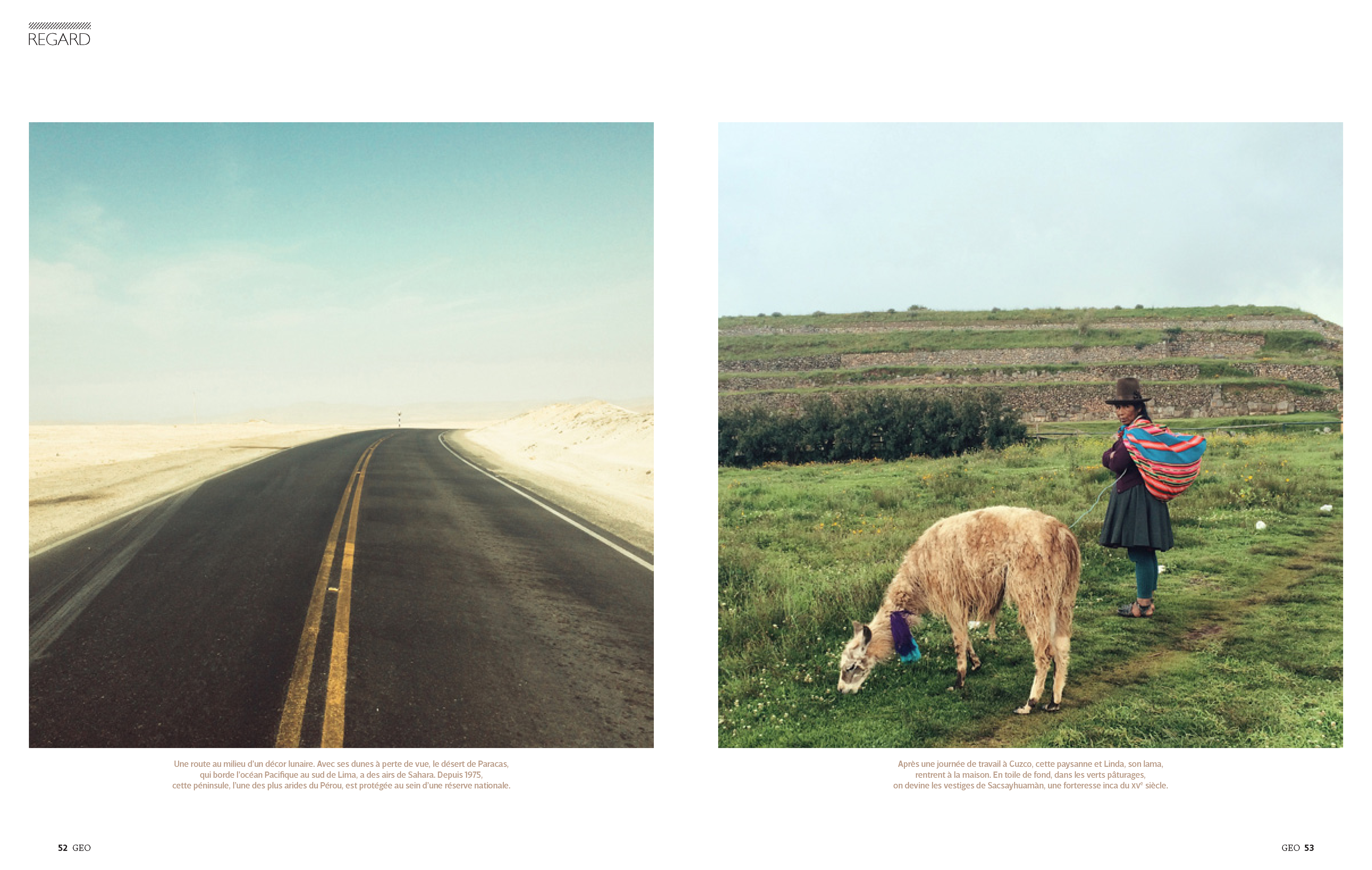 Les Couleurs Du Pérou Geo Magazine Index