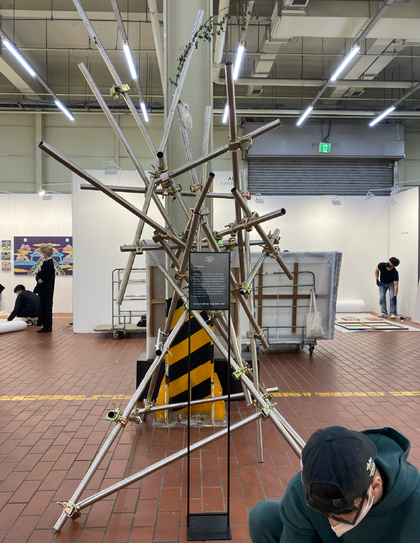 «Give Away in 2022 더 프리뷰 성수» 작업 과정 ©신선아