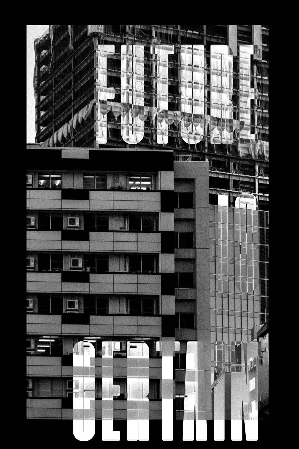 dstry tokyo t-shirt - future is certain