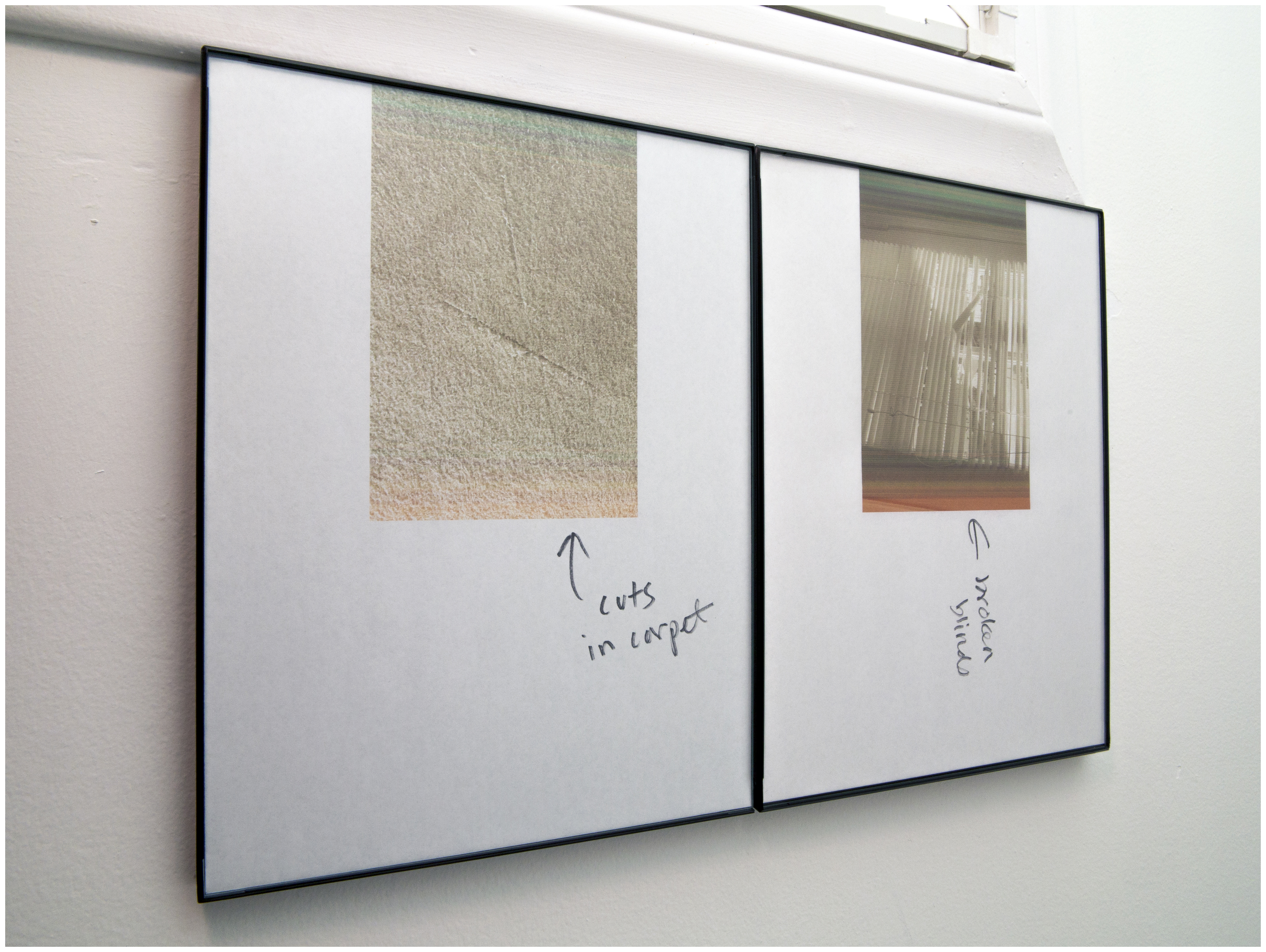 Landlord Semiotics, 2016Original documents, glass, plastic frames17.313 x 11.156 x .625 in.43.98 x 28.34 x 1.59 cm