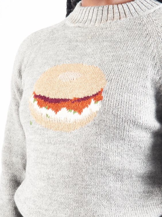 rachel antonoff bagel schmear sweater