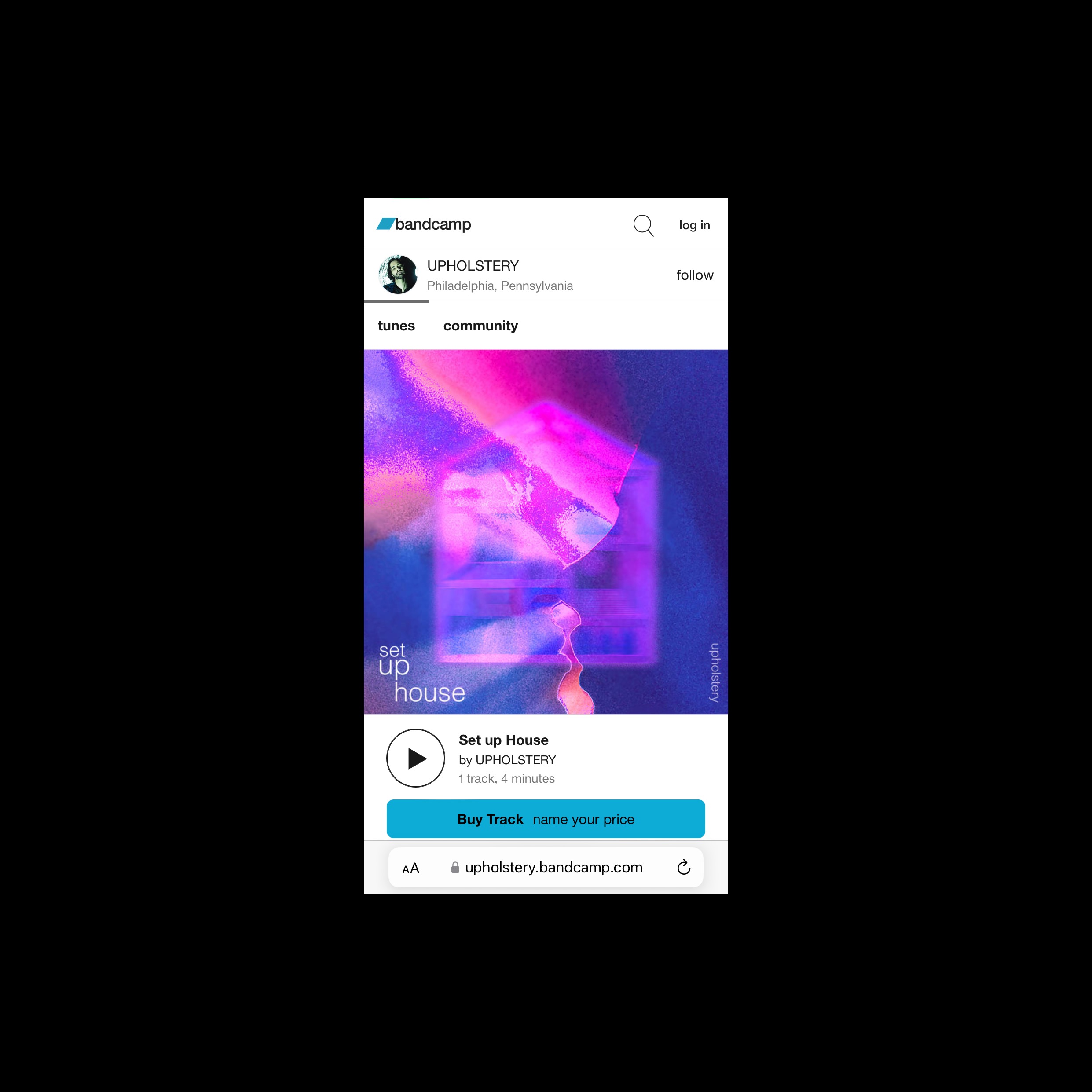 "Set Up House" EP on Bandcamp.