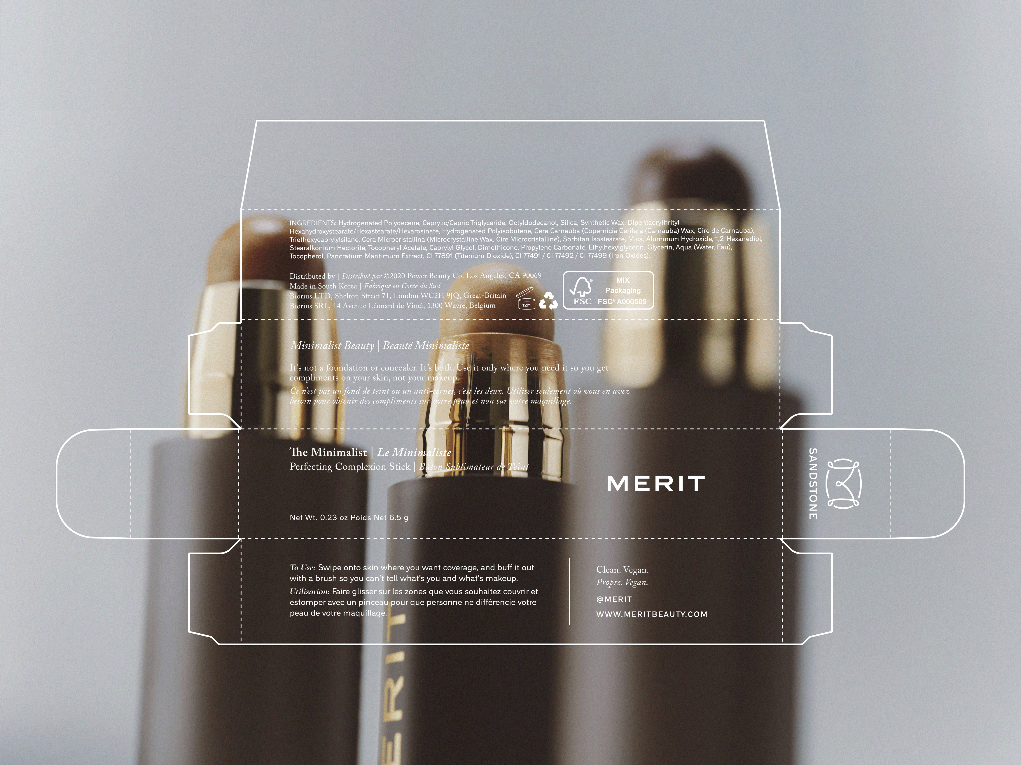 The Minimalist Shade Extension, Packaging