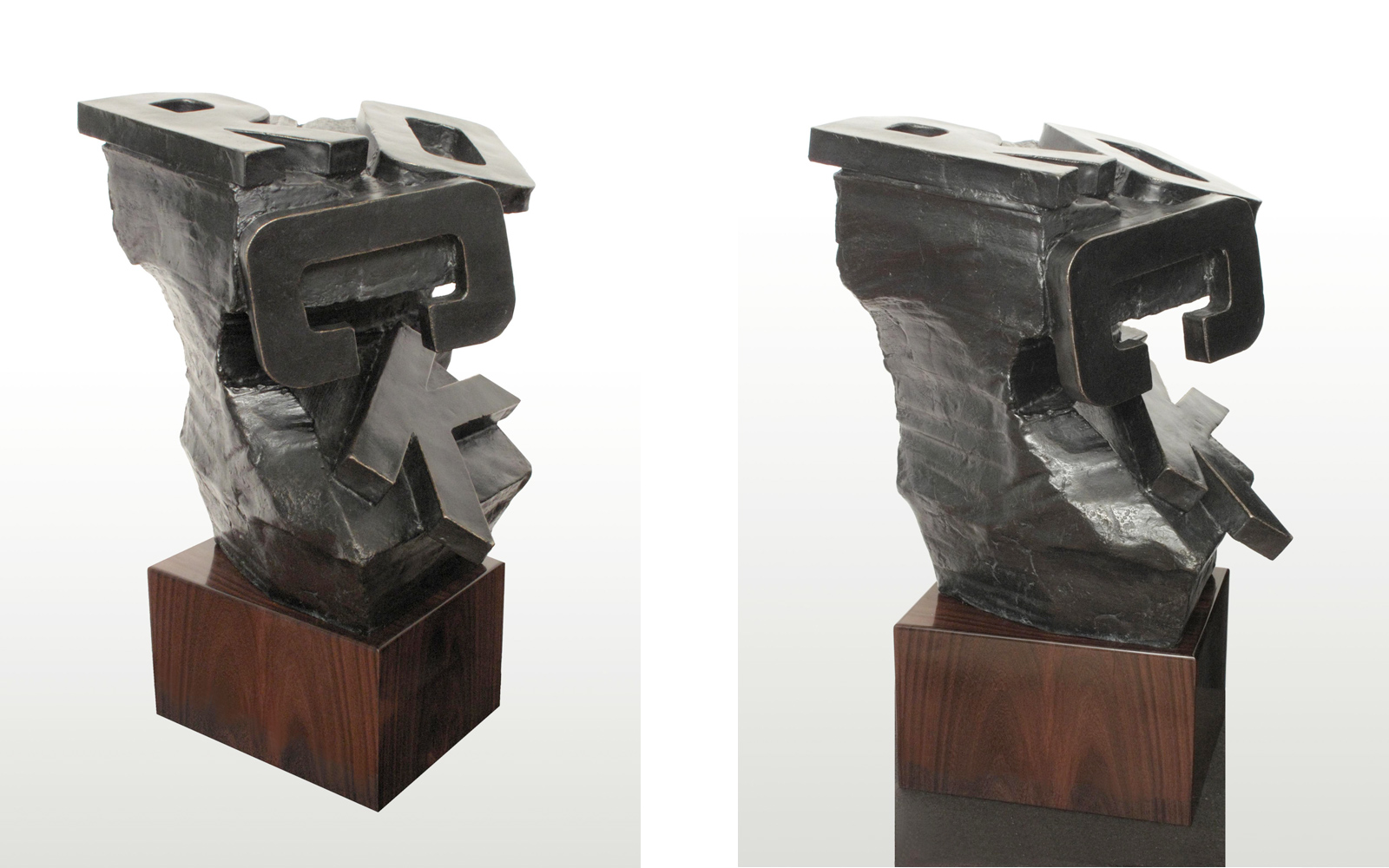 "ROCK", 2009, Bronze, 54x40x35 cm, edition of 8
