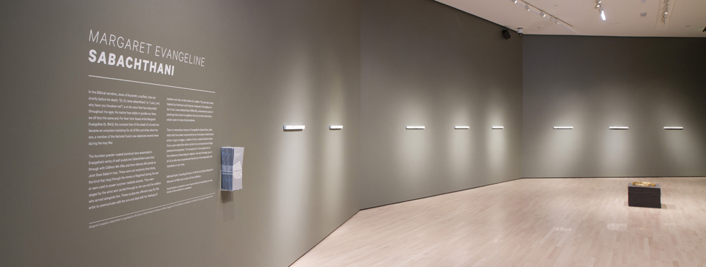 Sabachthani Installation, 2014, The Eli and Edythe Broad Museum, East Lansing, MI