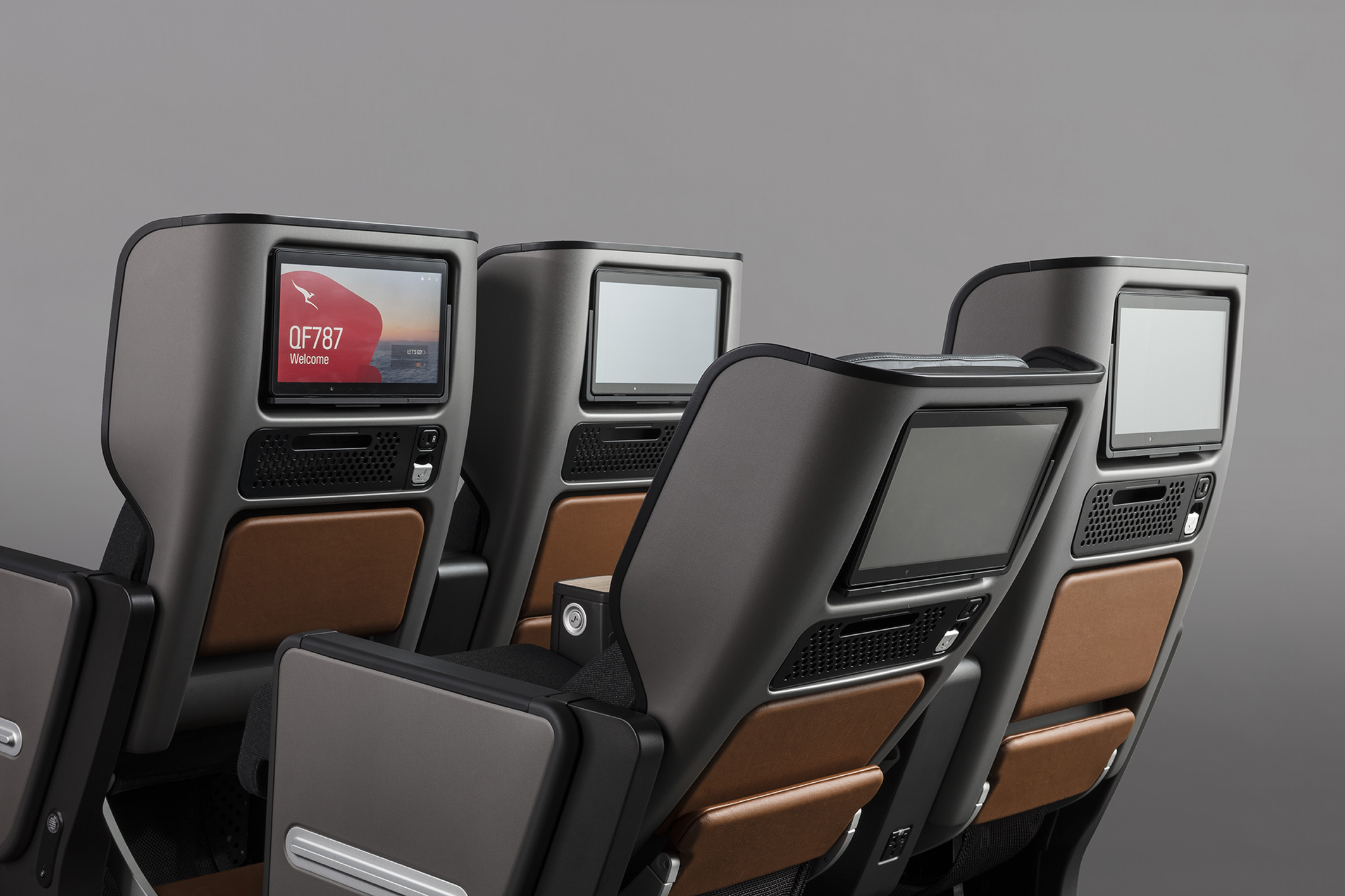 Qantas Dreamliner Premium Economy Seat - Caon Design Office — A