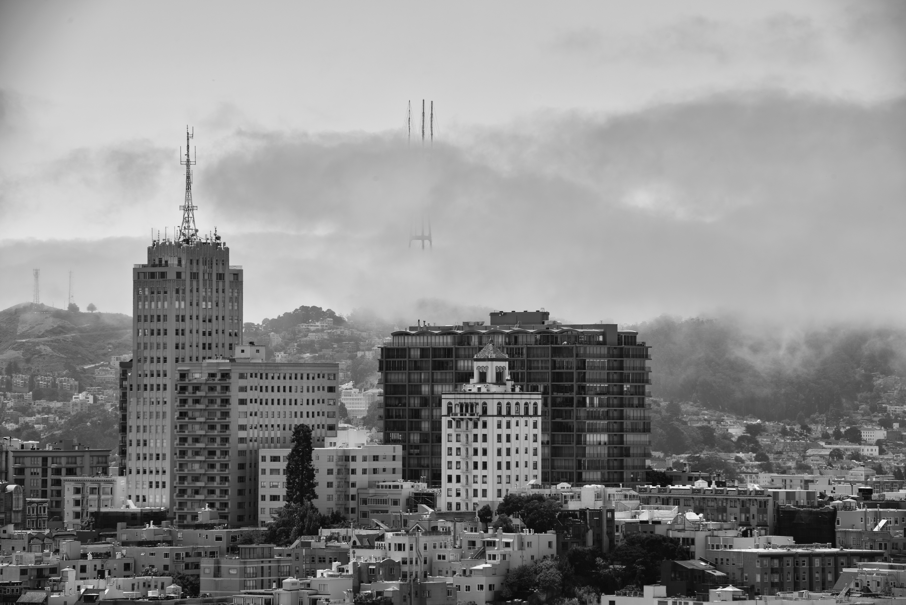 Vue de San Francisco. Californie. 