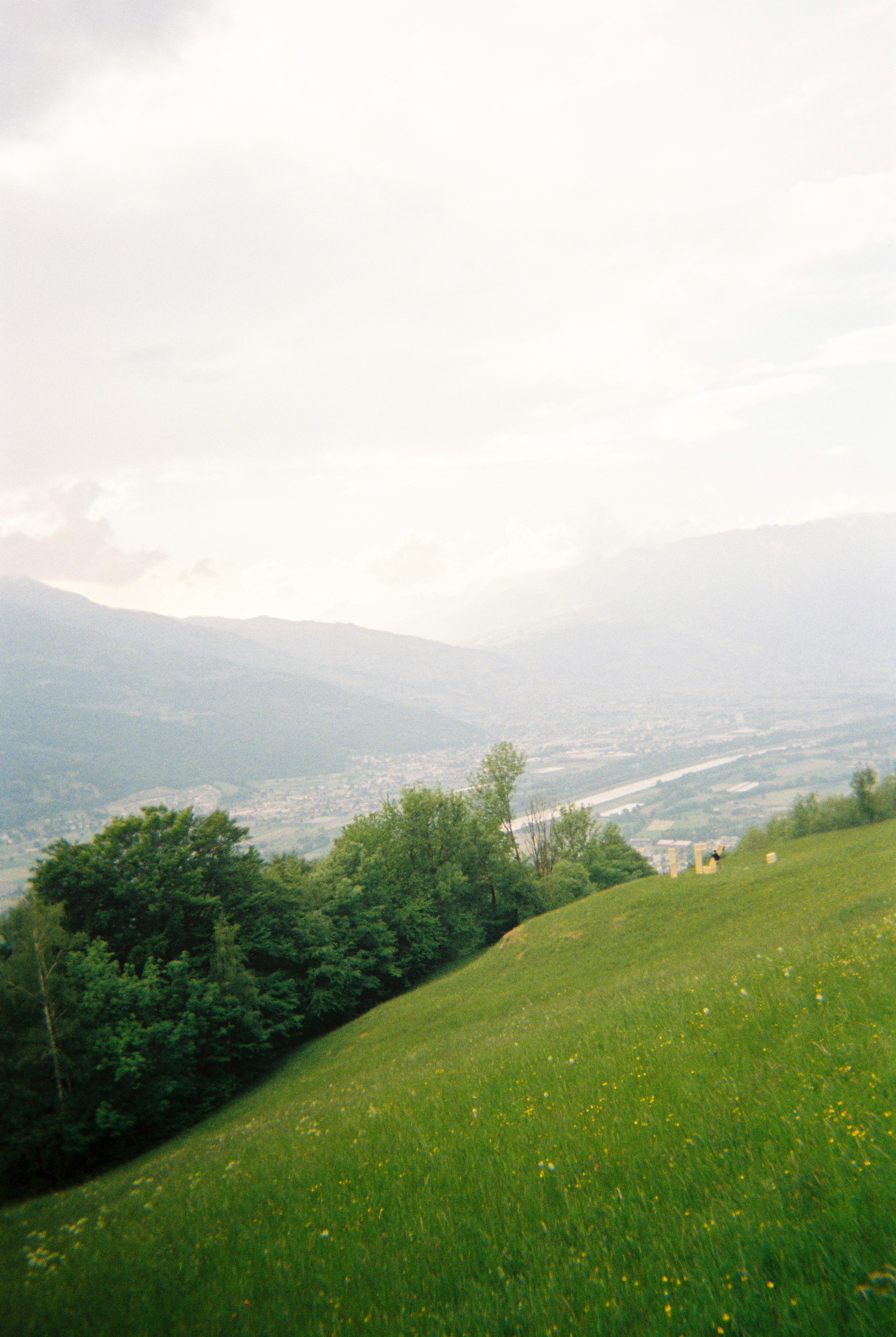 Photographs taken while walking on THE LINE in Liechtenstein by Studio Venice