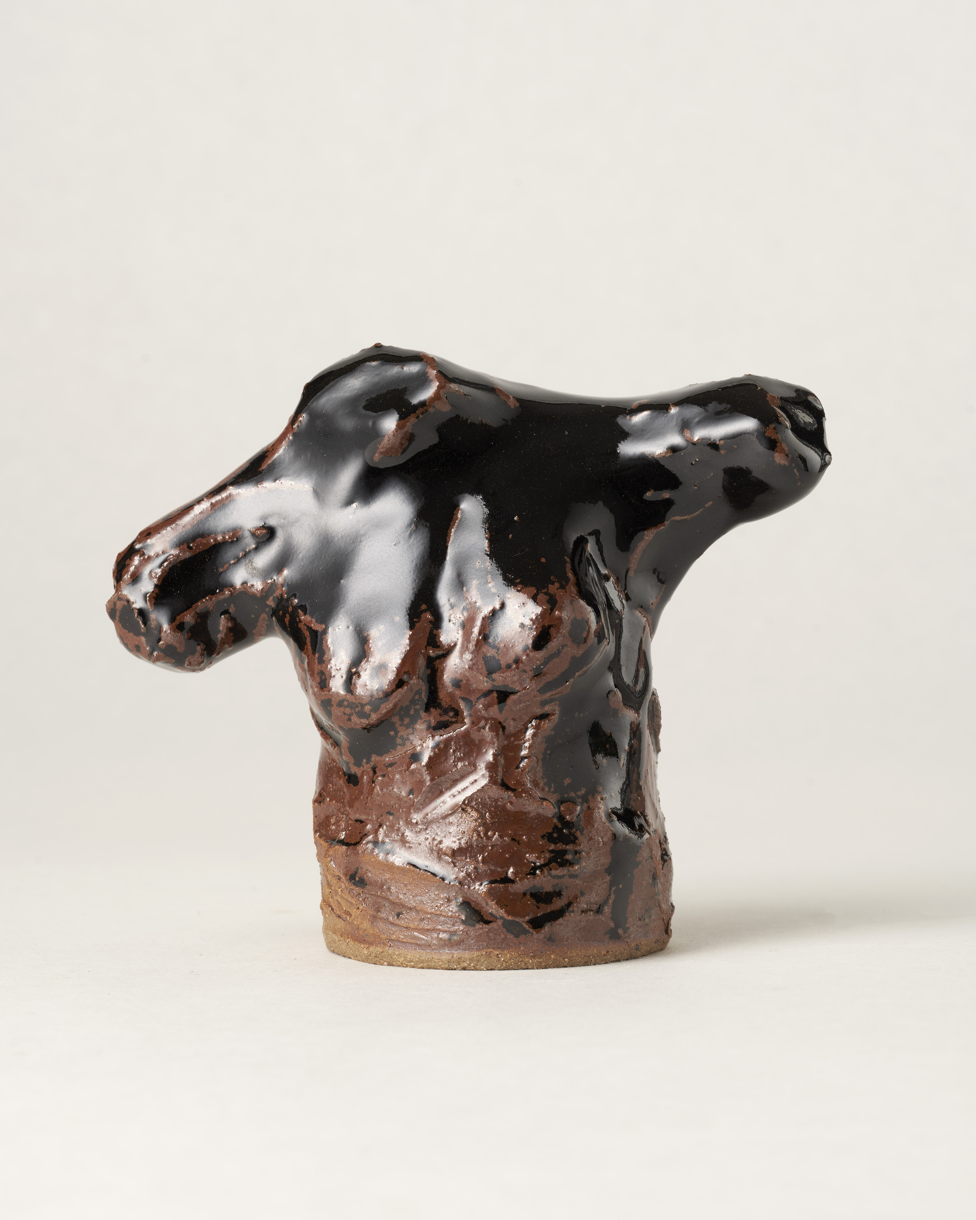 Henry Glover, Bust, 2022, Glazed Stoneware, 13 x 15.5 x 8 cm, (HG-010122)