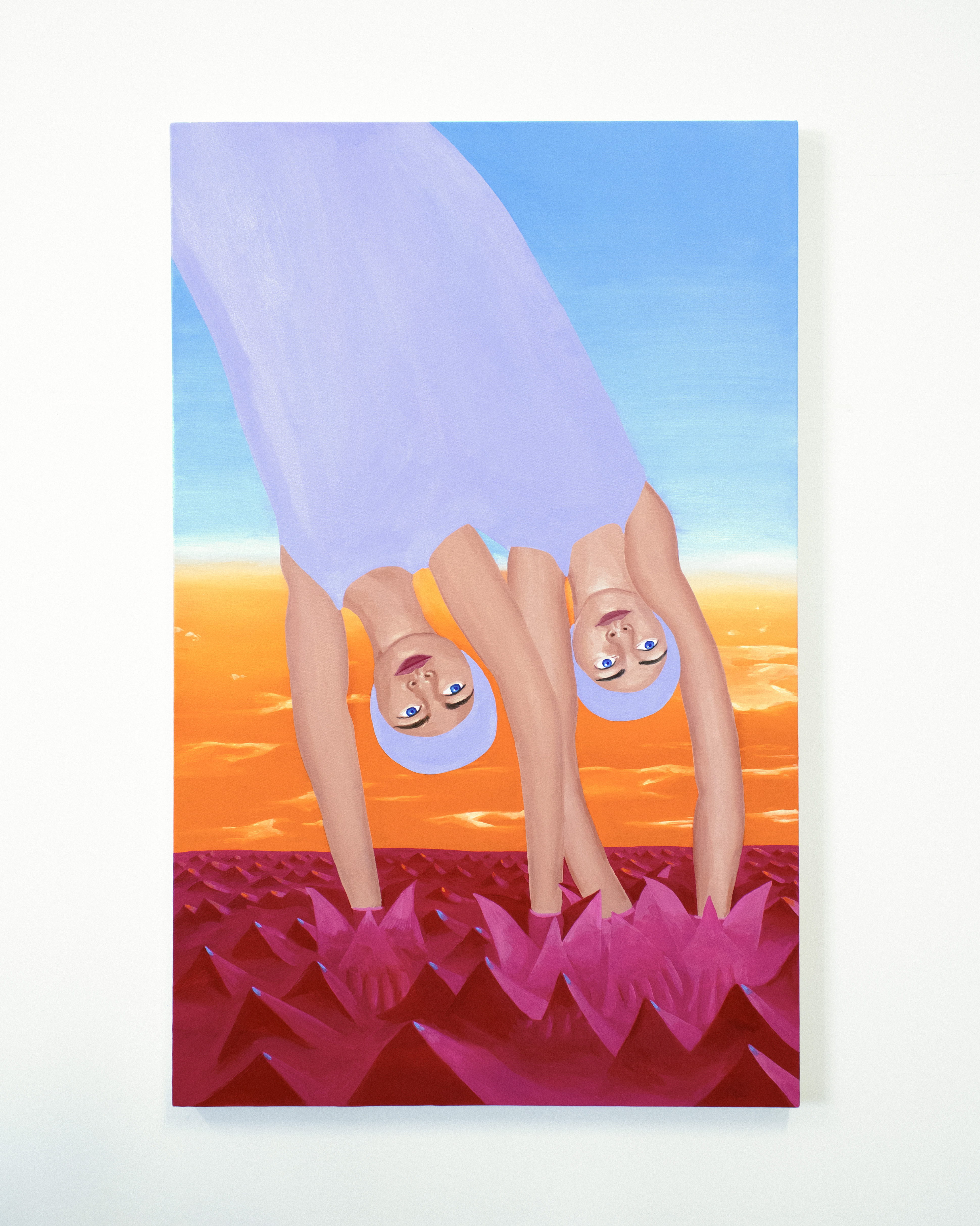 Swimmers 3, 2022, Oil on canvas