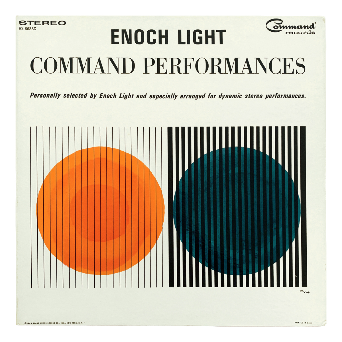 Command RS 868 SD Various Enoch Light and his Orchestra Design: Charles E. Murphy (credited)