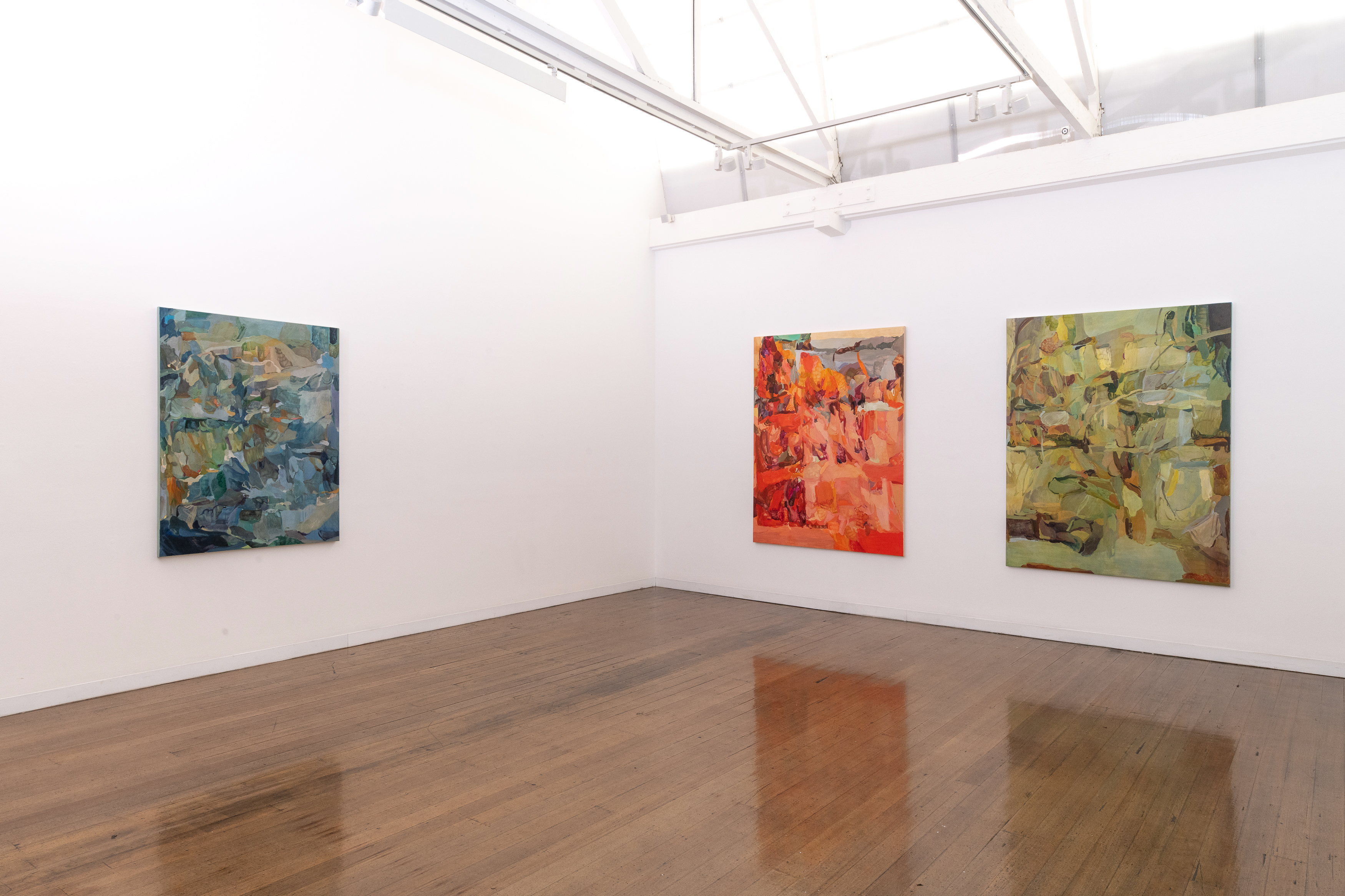 Installation shots: Looking back to see if they still look back at me, ARC ONE, 2024