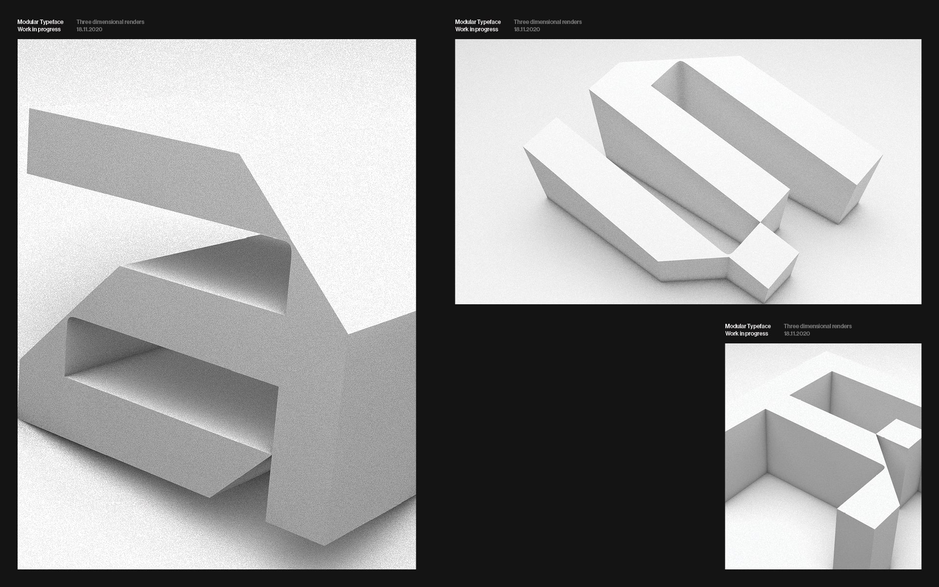 ︎︎︎ MODULAR / TYPE DESIGN / 2021