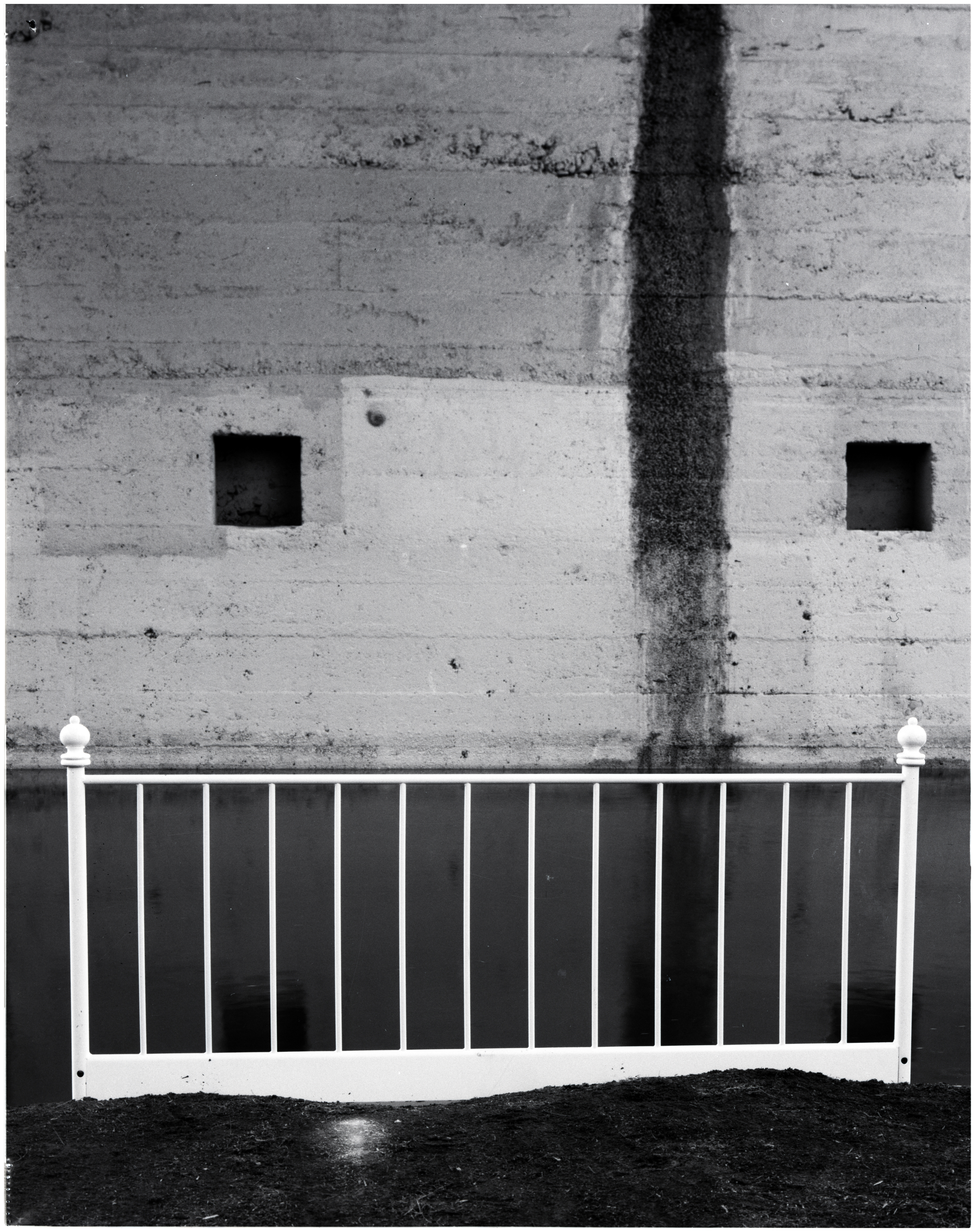 The Altar Is Railed Off From the Nave, 20144x5 black and white negative film61.778 x 78.153 in.156.92 x 198.51 cm