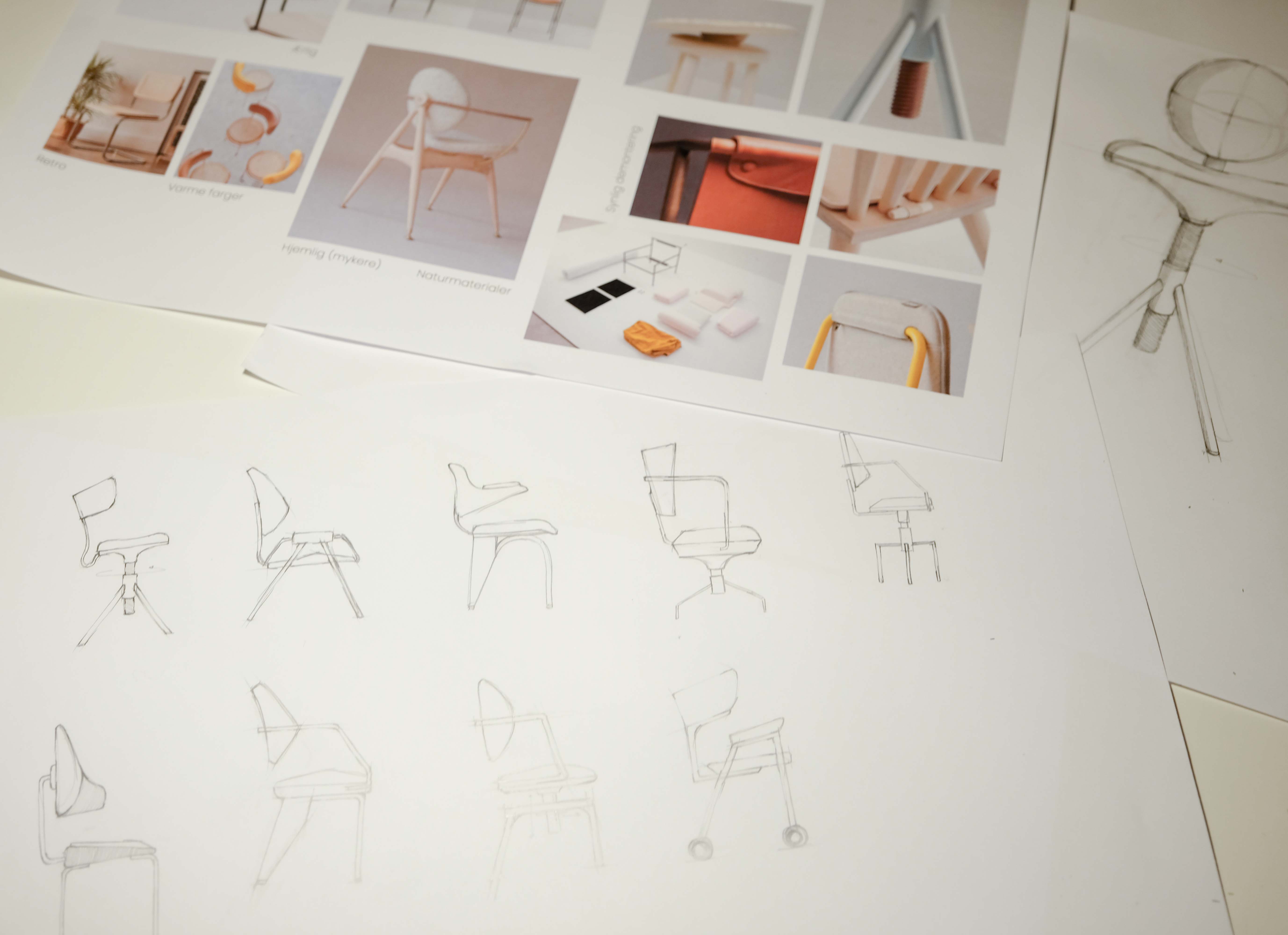 Skisser & moodboard