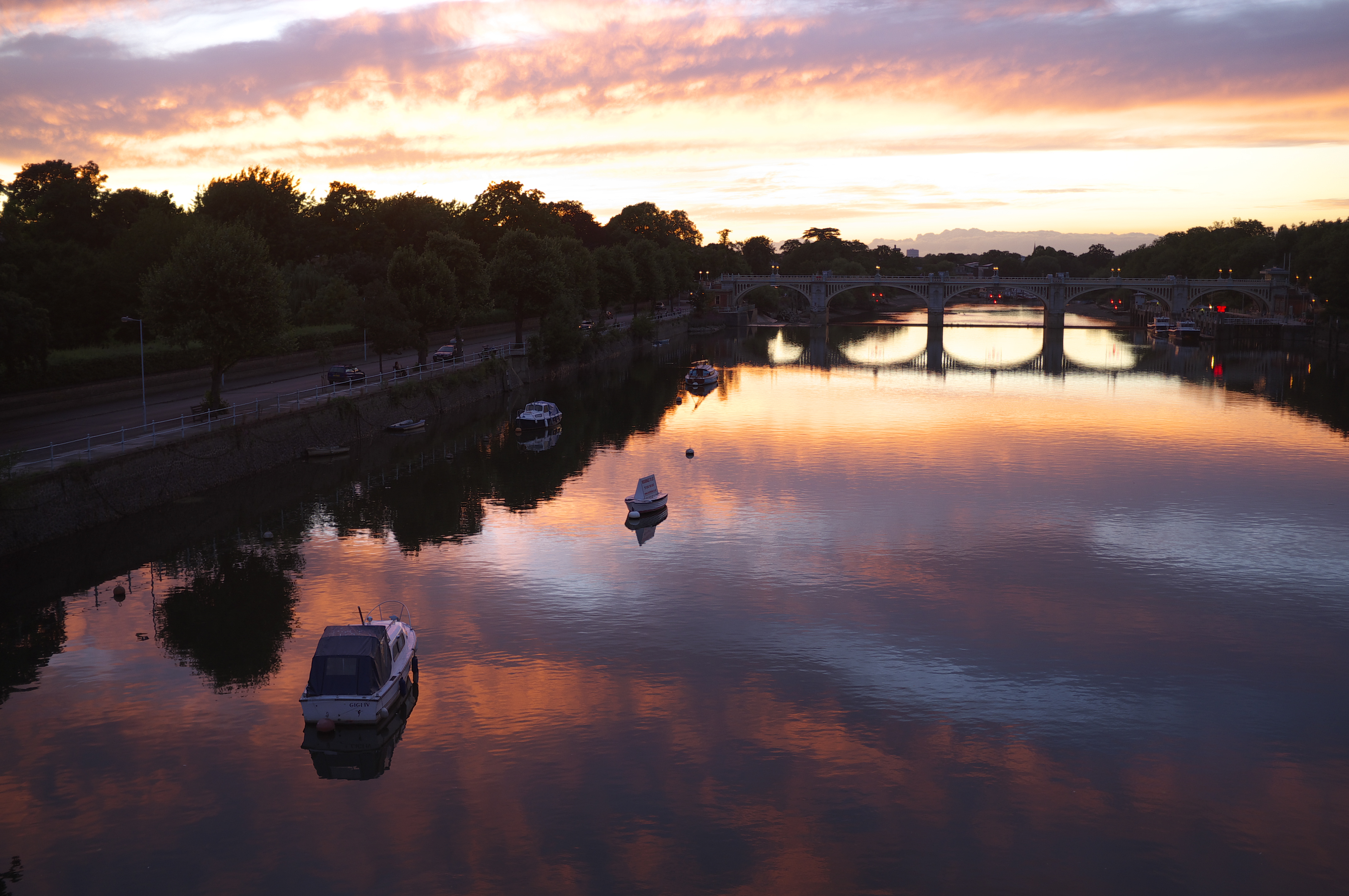 Richmond at twilight