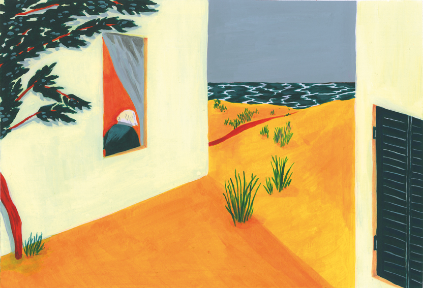 "La vieille femme et la mer" / "The old lady and the sea"