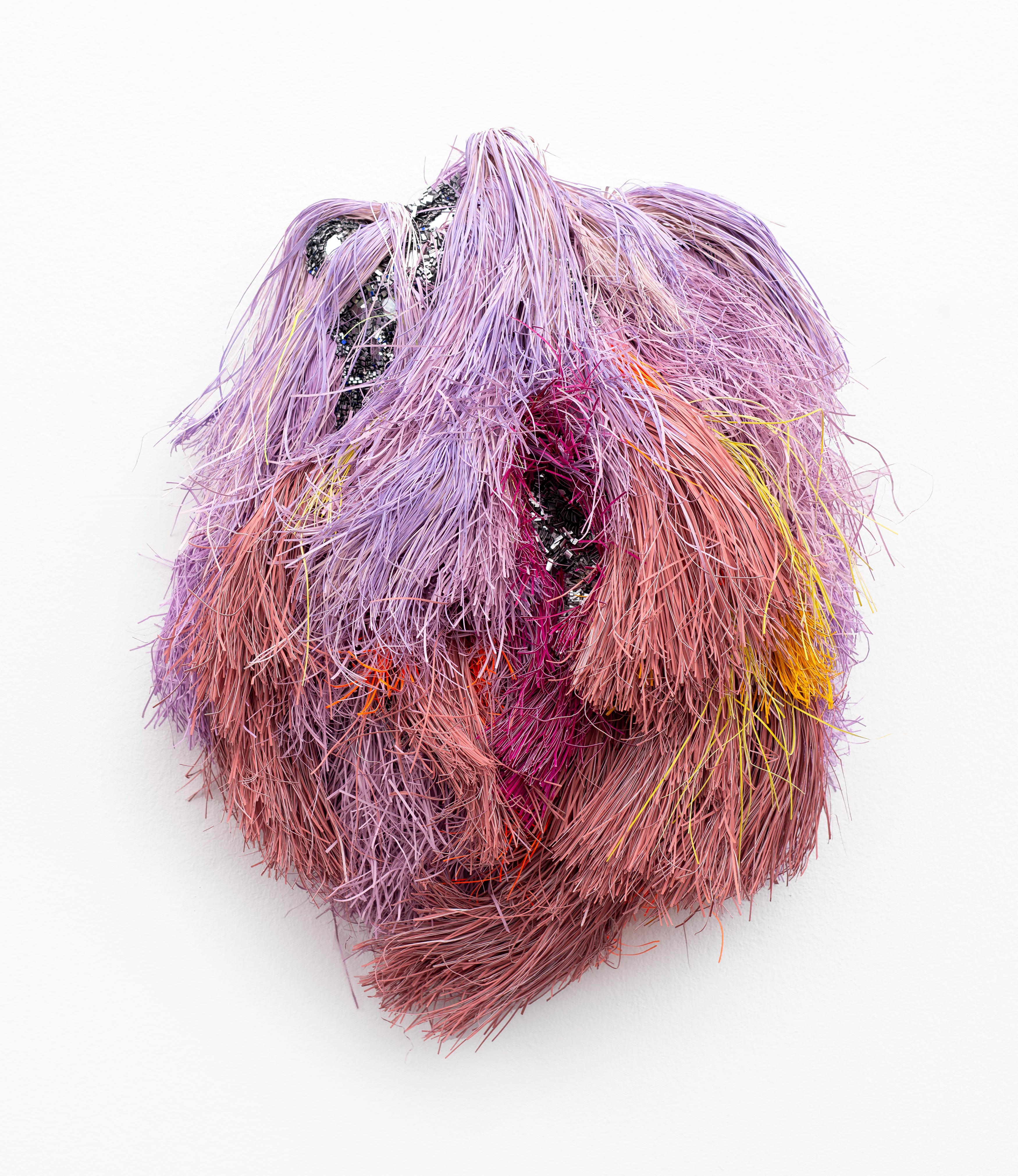 Soirée Series (Peggy), 2020, Paper, Acrylic, Mirror, Bonding Tape, Sealant on Board (MDF), 55 × 50 × 20 cm