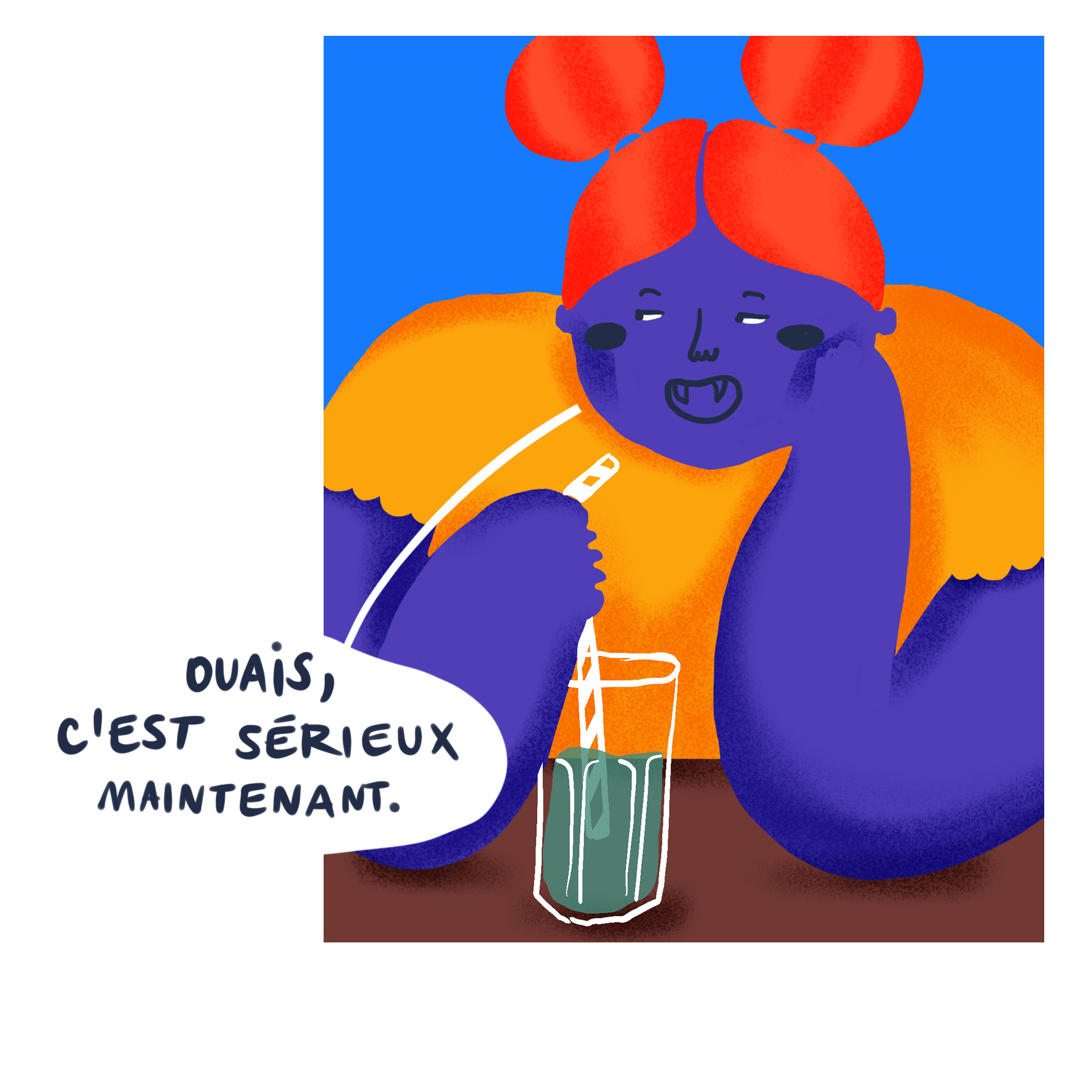 "Yes, it's getting serious."