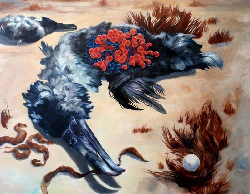 The Things We Lost At Sea, Oil on Canvas