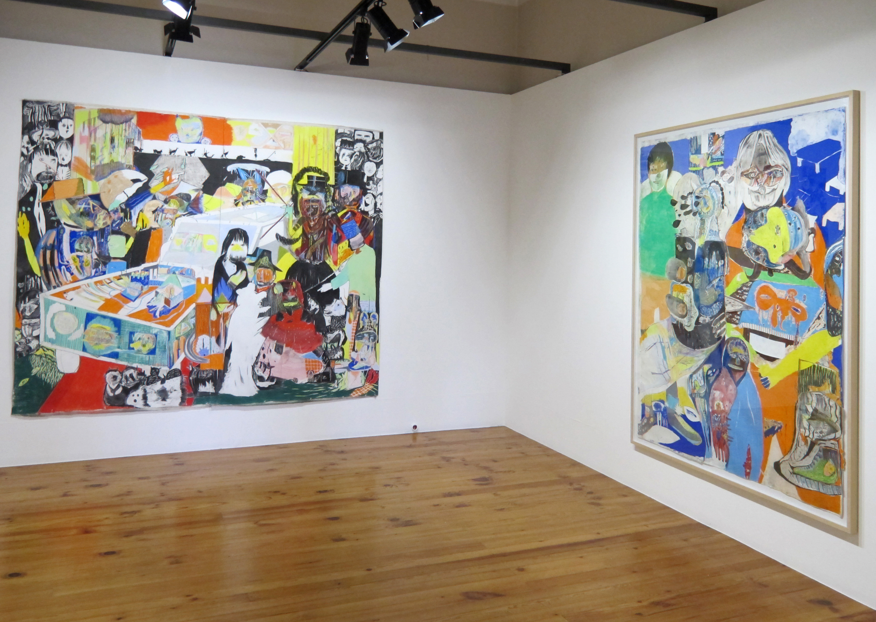 on view, art exhibition, leiria, various positions, luis almeida