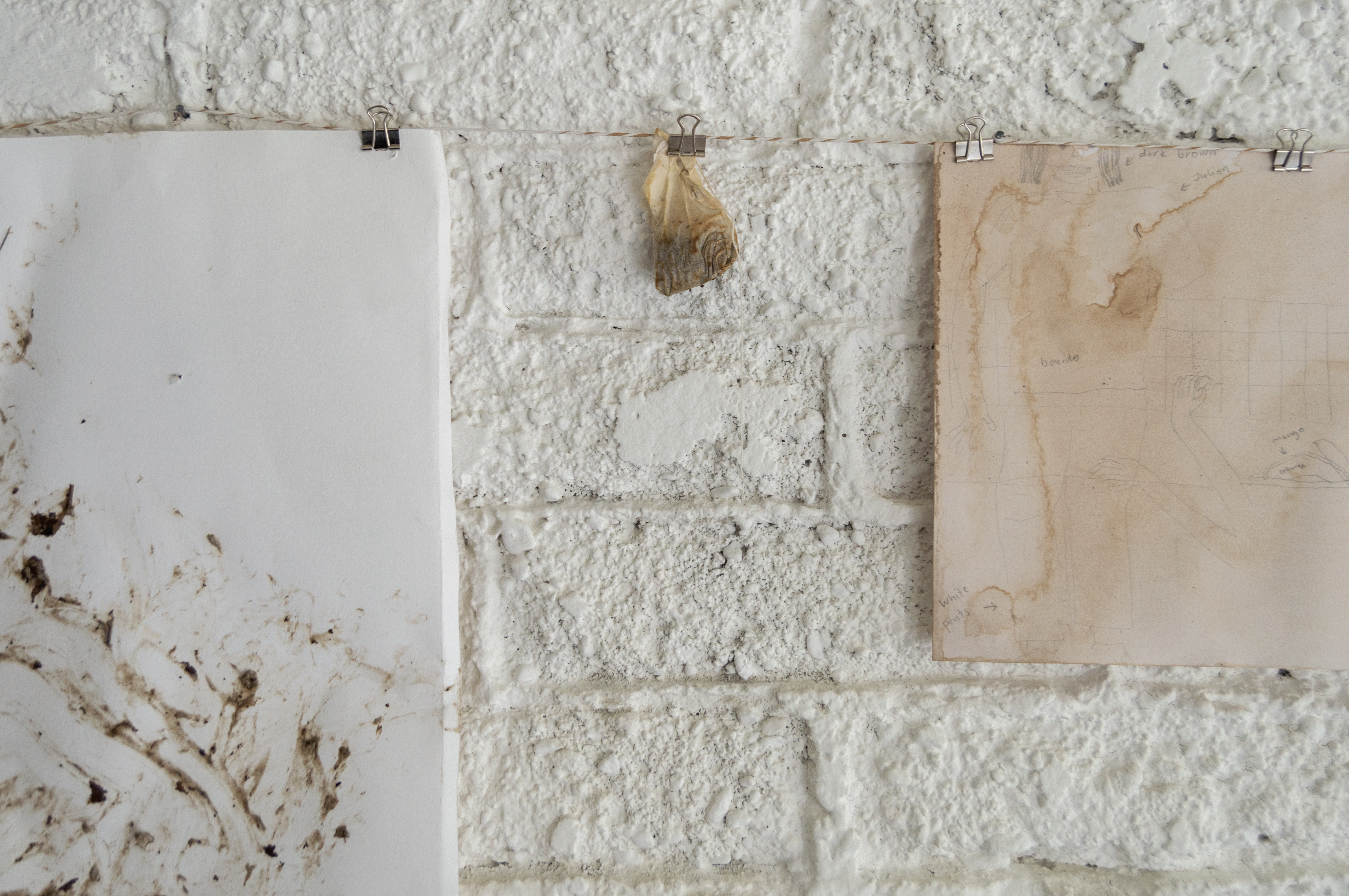 I can’t help hearing it in my head: is it ripe? Here, try some, installation view, 2025.
