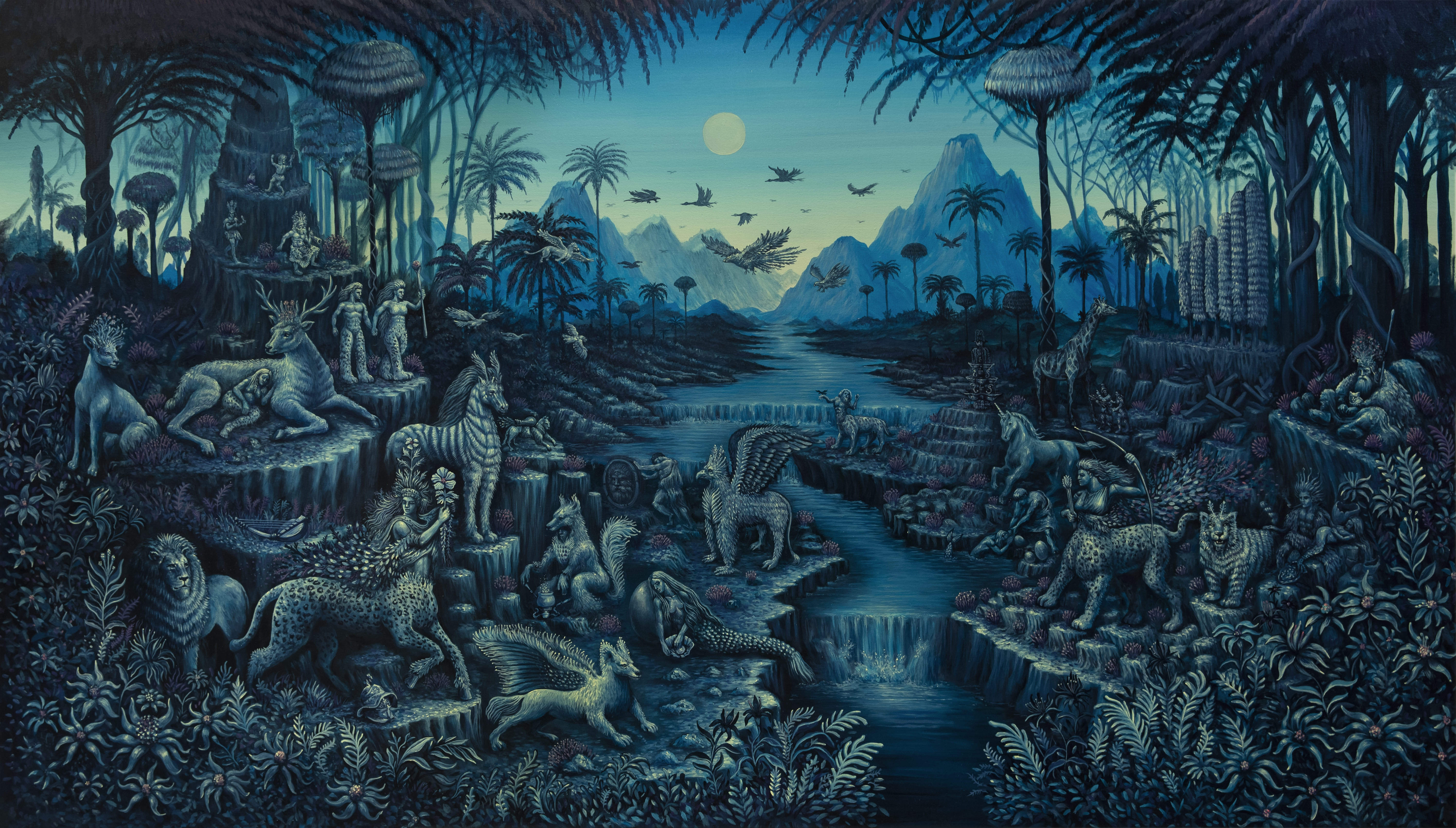Entre dos tierrasAcrílico sobre lienzo230 x 130 cm2025(No disponible)