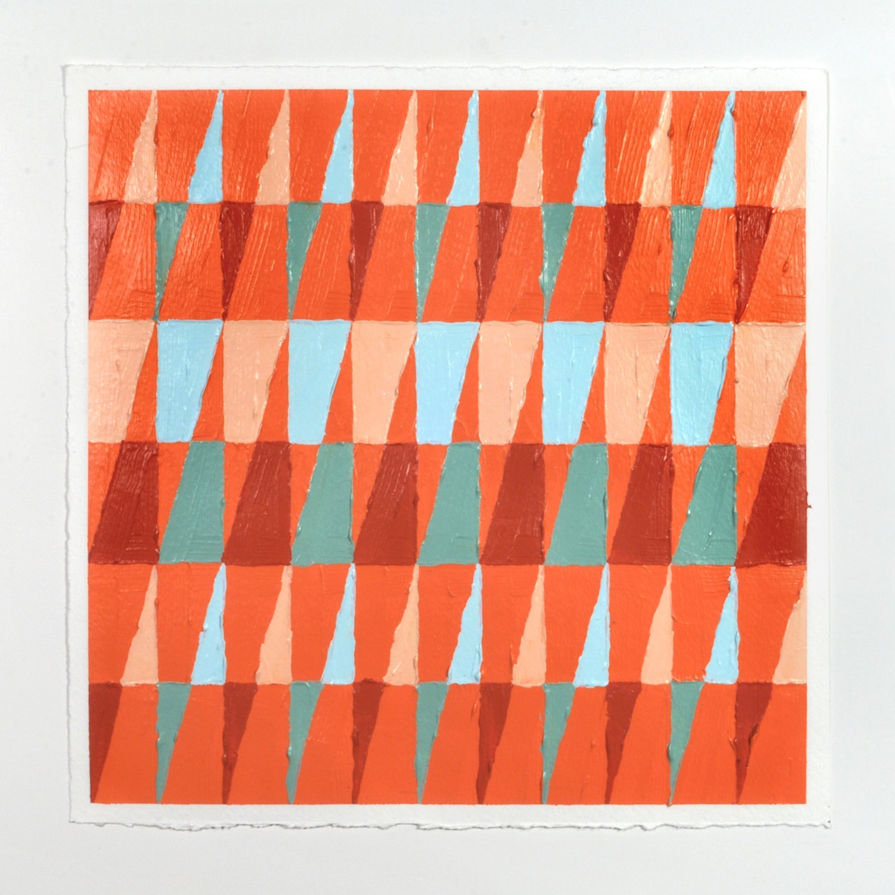 Potlatch Tree Farm Acrylic, watercolor paper 12 x 12 inches 2013