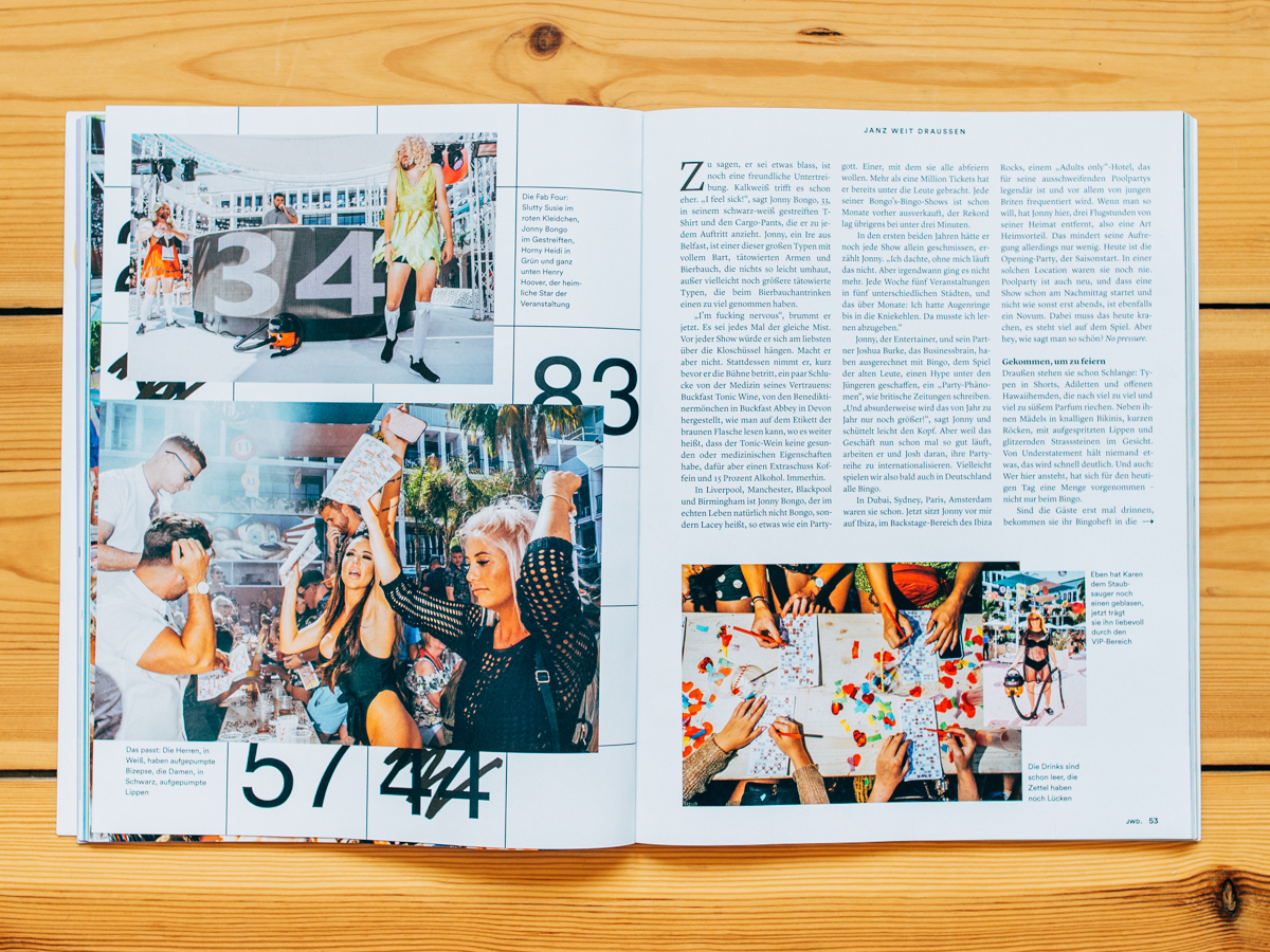 JWD Magazin / Bongo's Bingo, Ibiza / Juli 2019